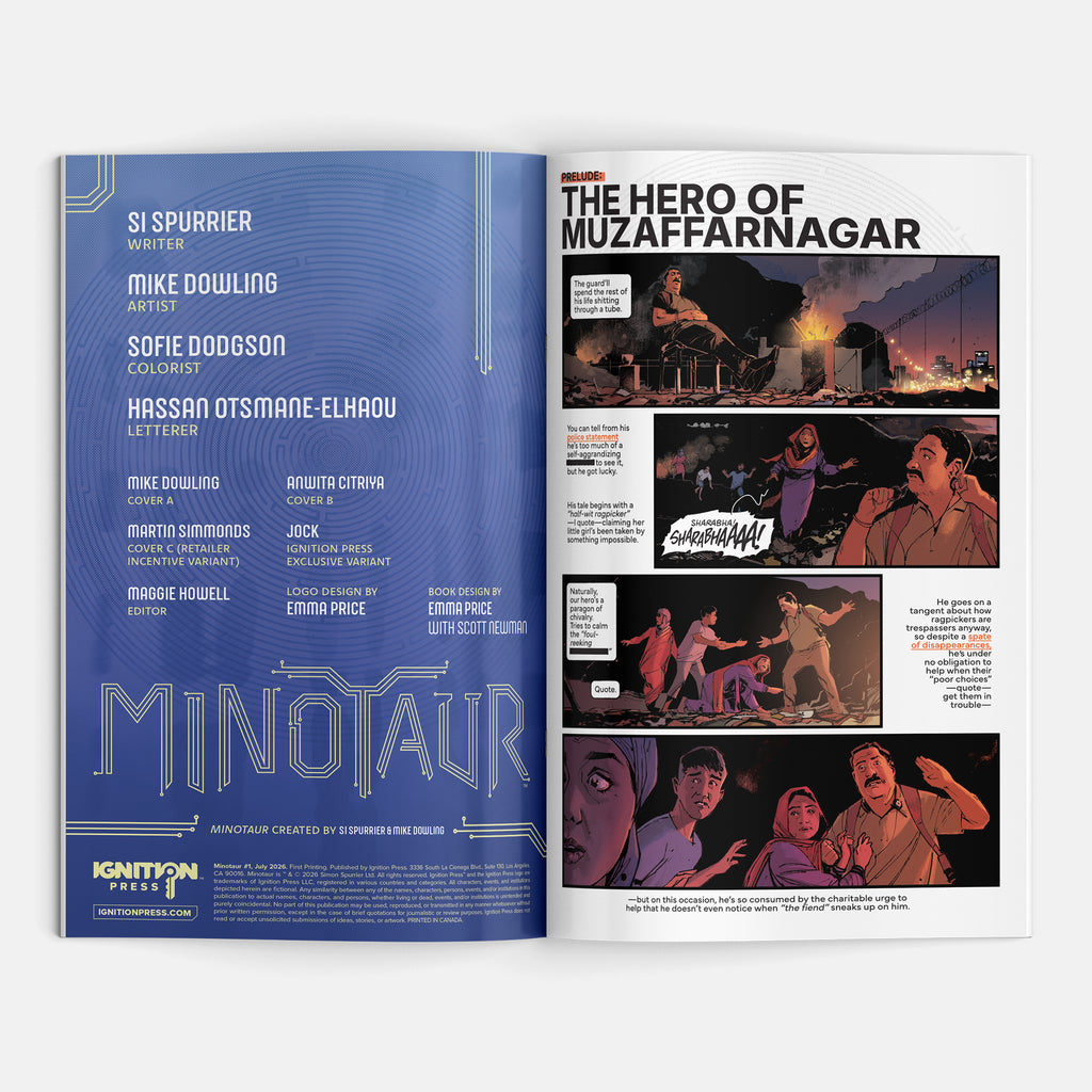 Minotaur #1 Cover B Anwita Citriya