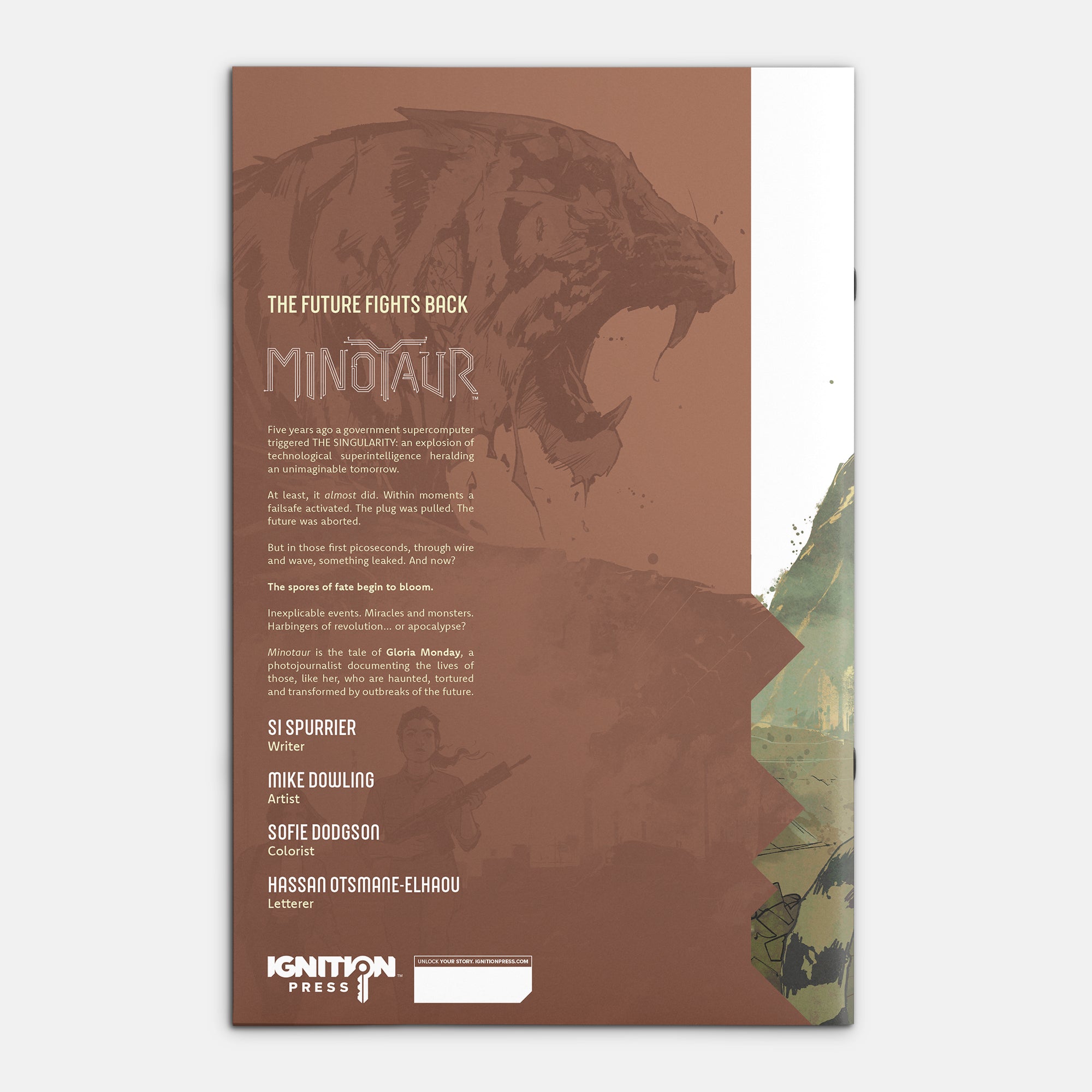 Minotaur #2 Cover A Michael Dowling