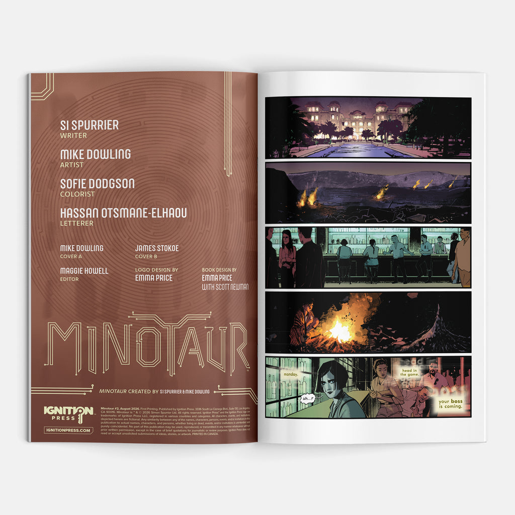 Minotaur #2 Cover B James Stokoe