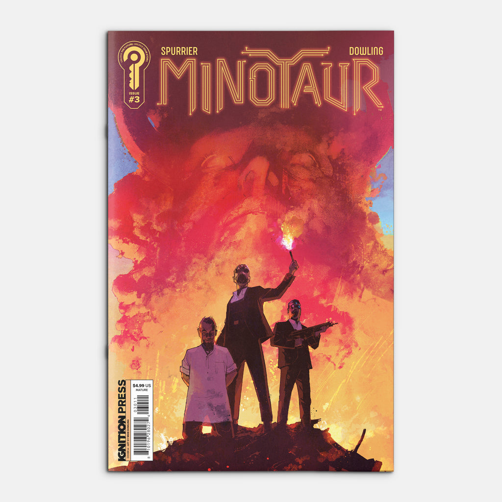 Minotaur #3 Cover A Michael Dowling