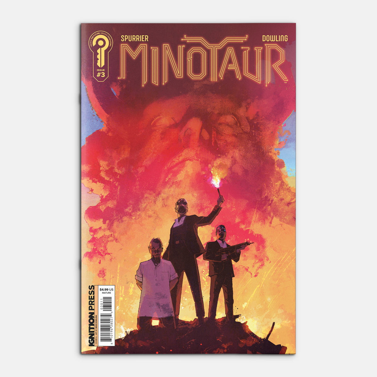 Minotaur #3 Cover A Michael Dowling
