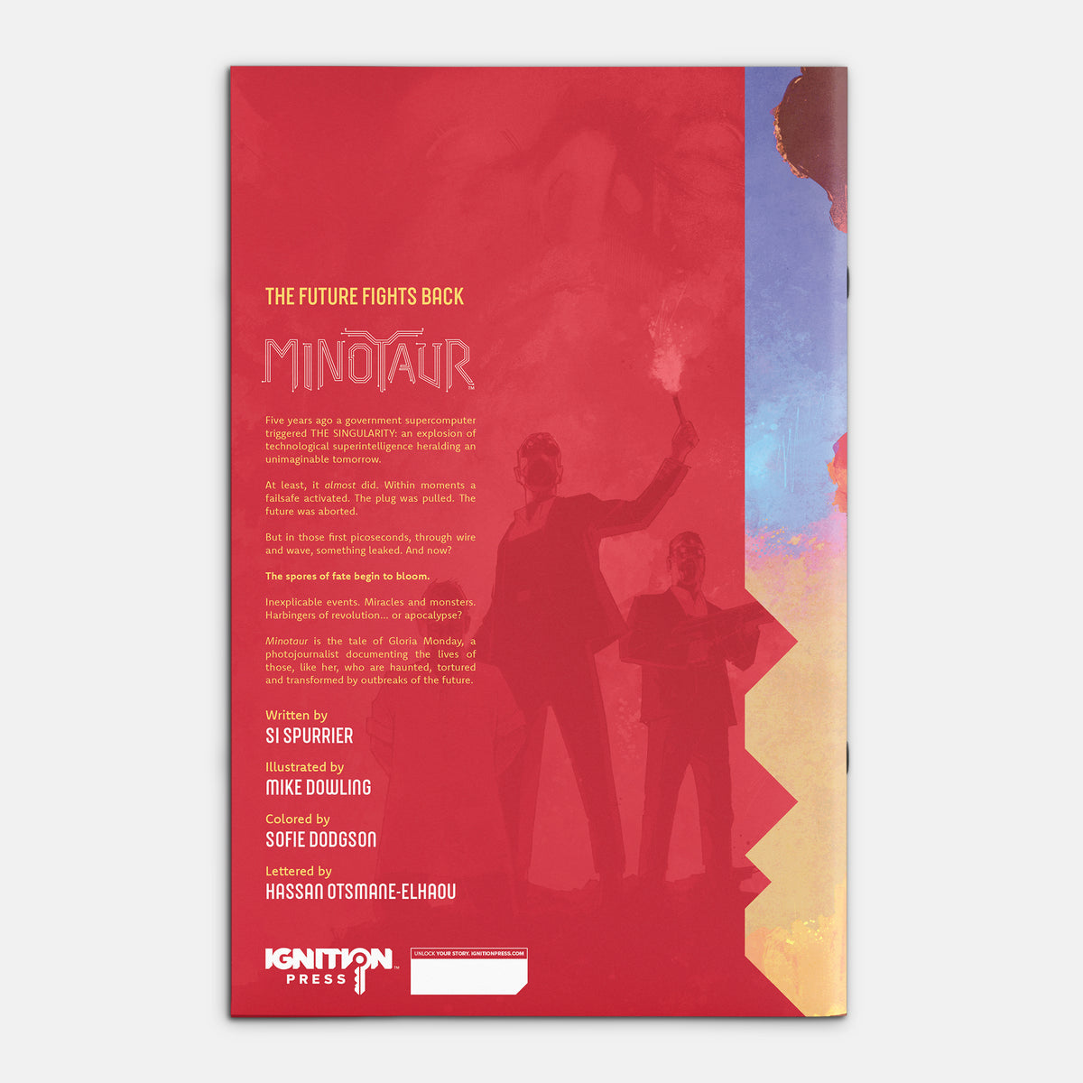 Minotaur #3 Cover A Michael Dowling