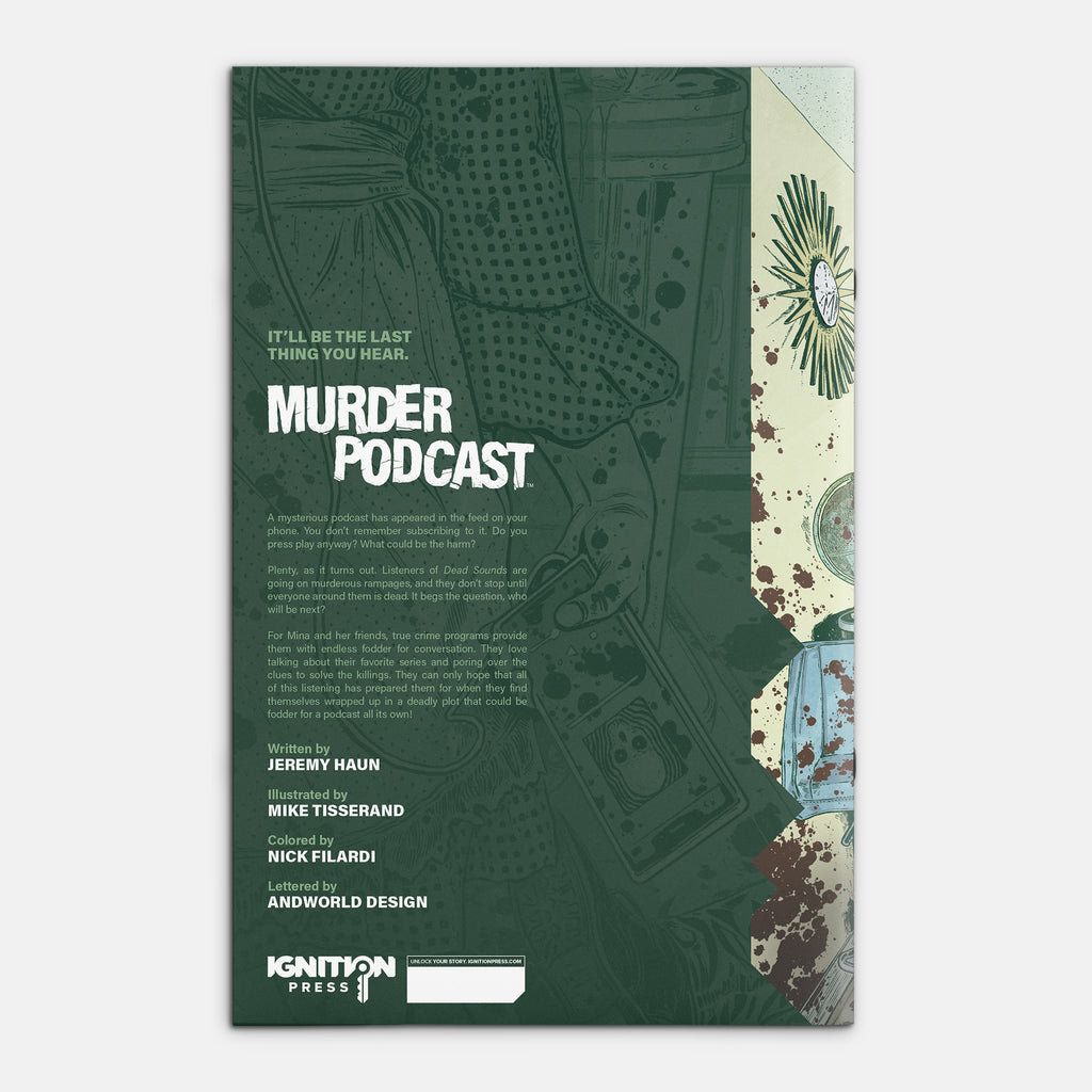Murder Podcast #1 Cover A Jeremy Haun