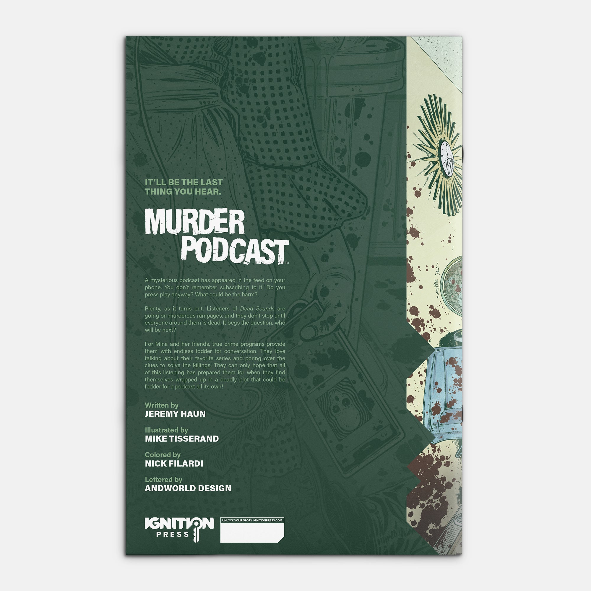 Murder Podcast #1 Cover A Jeremy Haun
