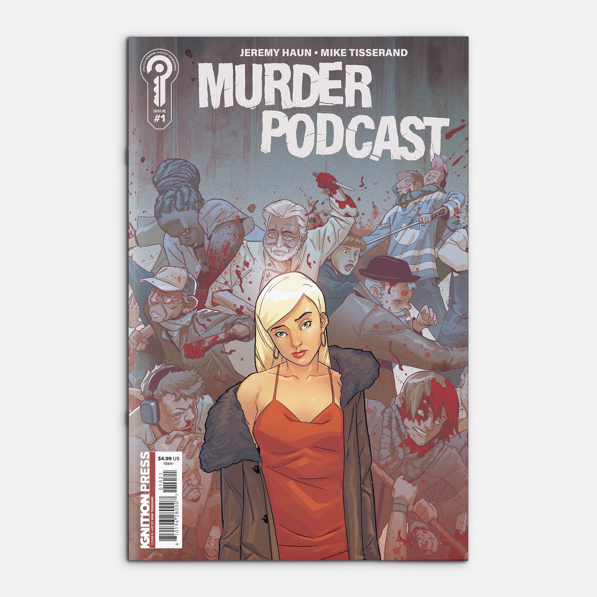 Murder Podcast #1 Cover B Mike Tisserand Connecting