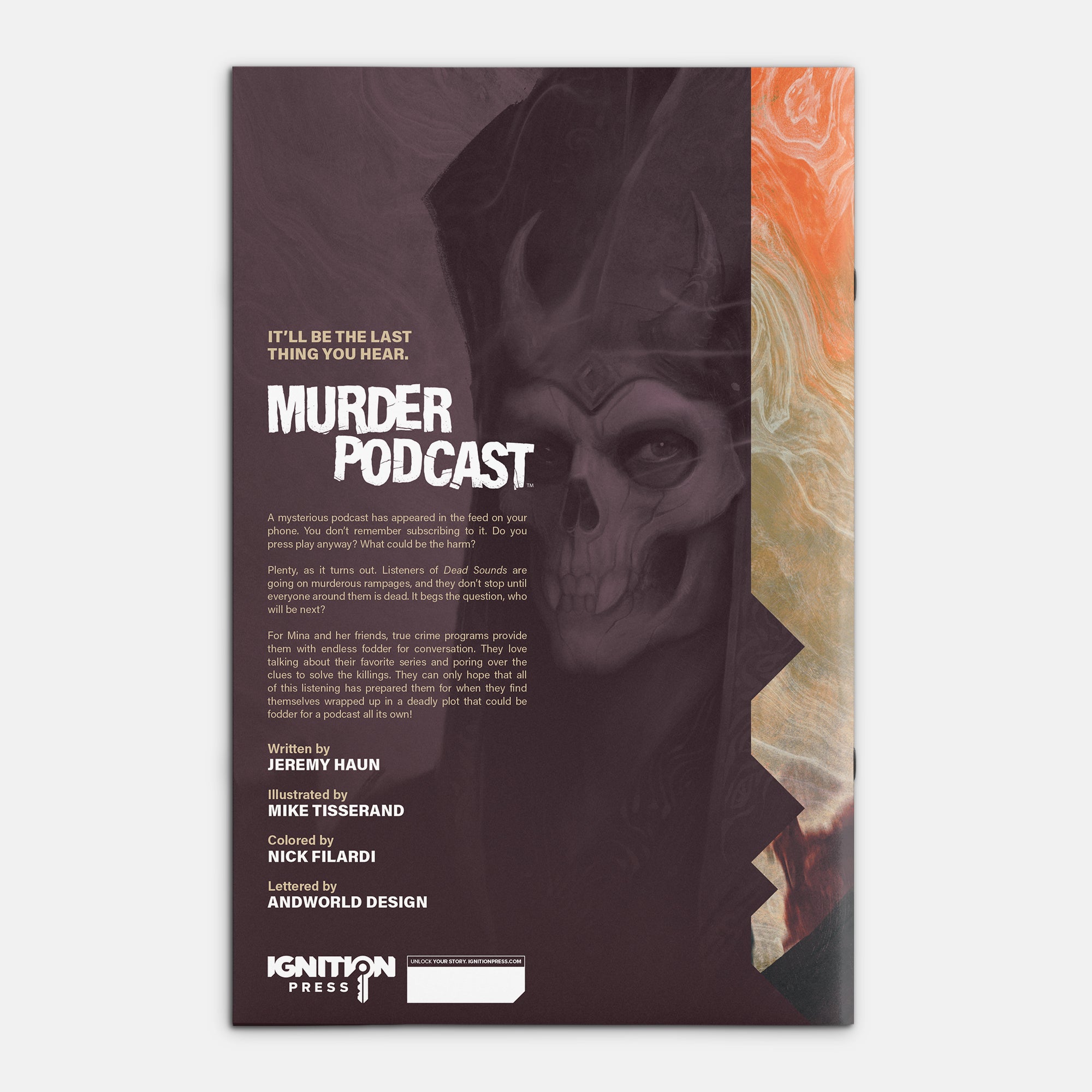 Murder Podcast #1 Cover C Ebrahel Lurci 1:5