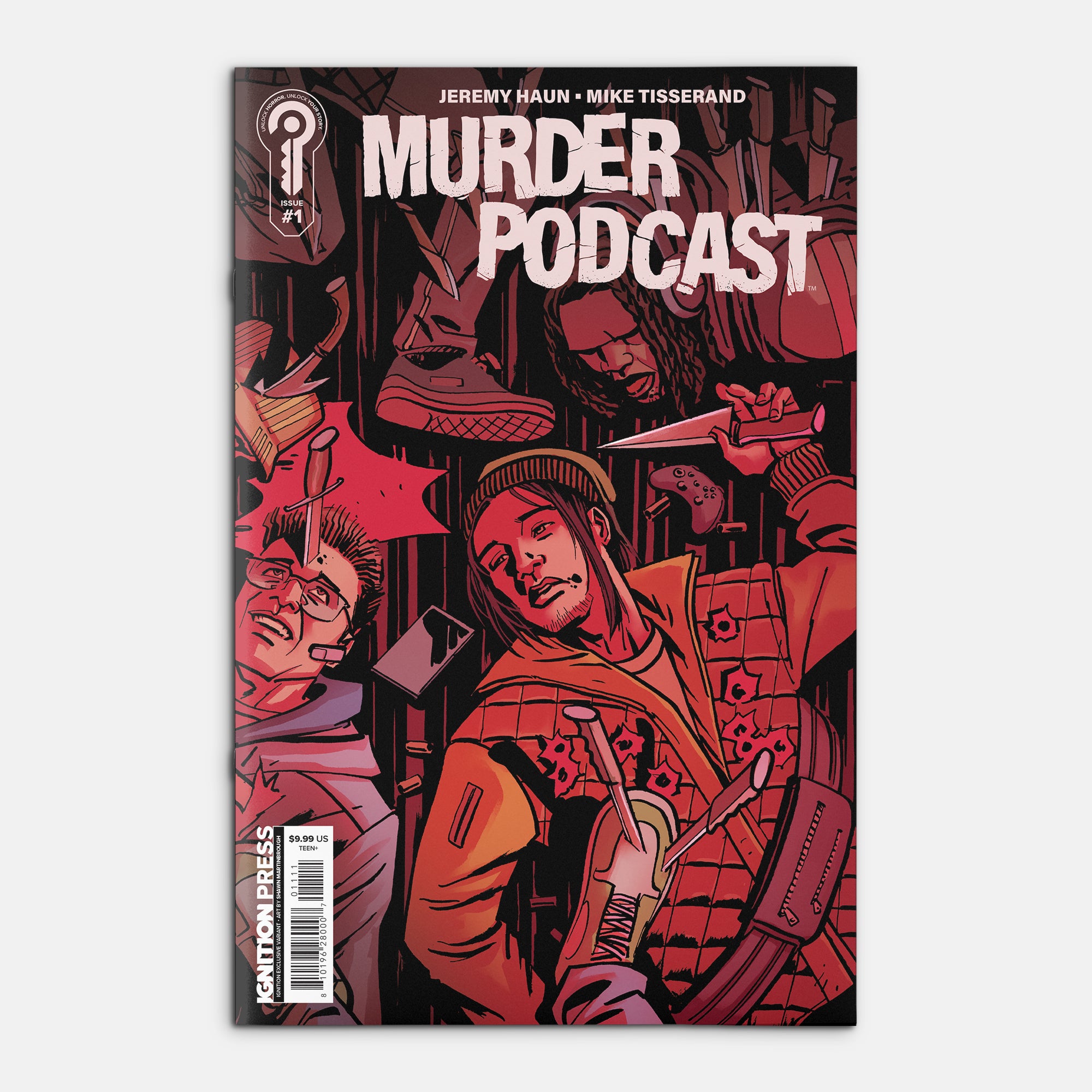 Murder Podcast #1 Cover F Shawn Martinbrough Ignition Exclusive
