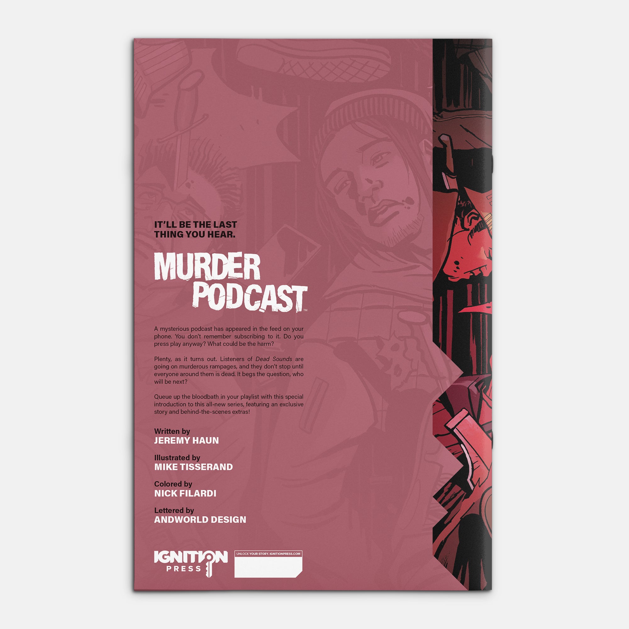 Murder Podcast #1 Cover F Shawn Martinbrough Ignition Exclusive