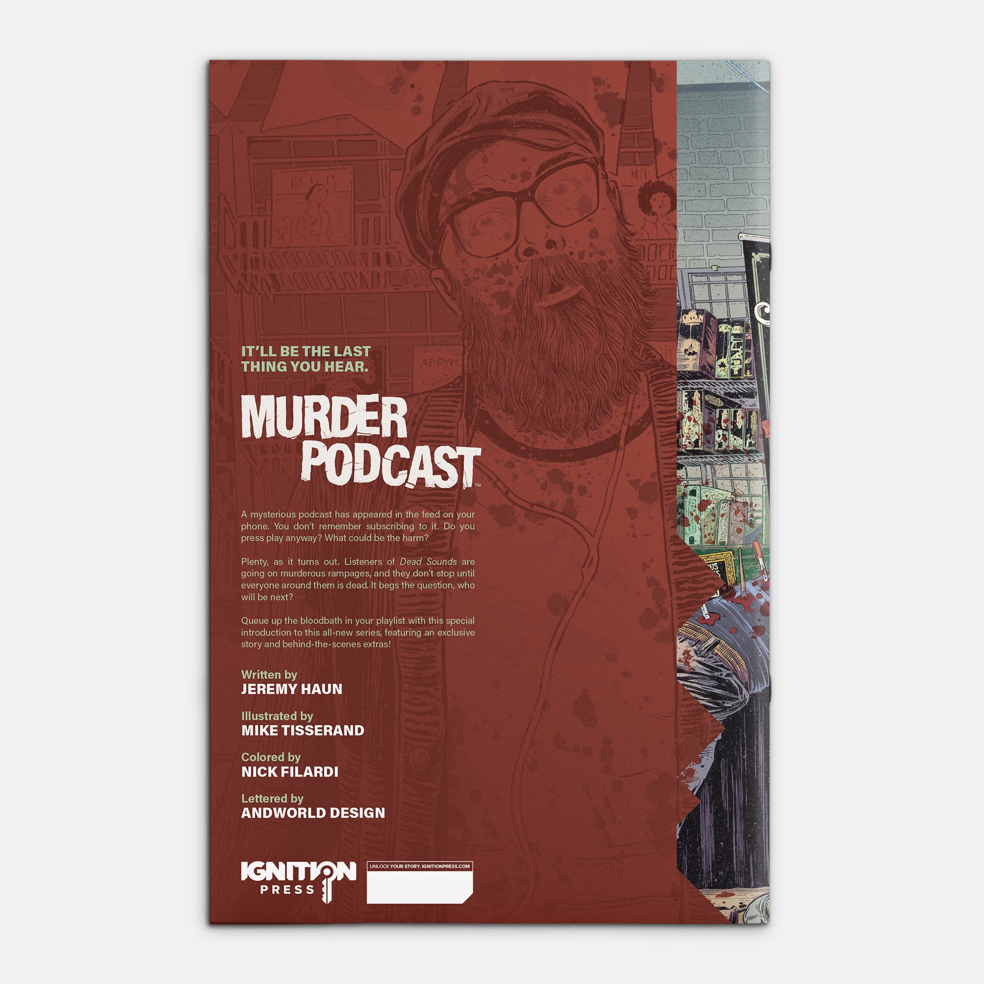 Murder Podcast #1 Cover D Jeremy Haun Tour