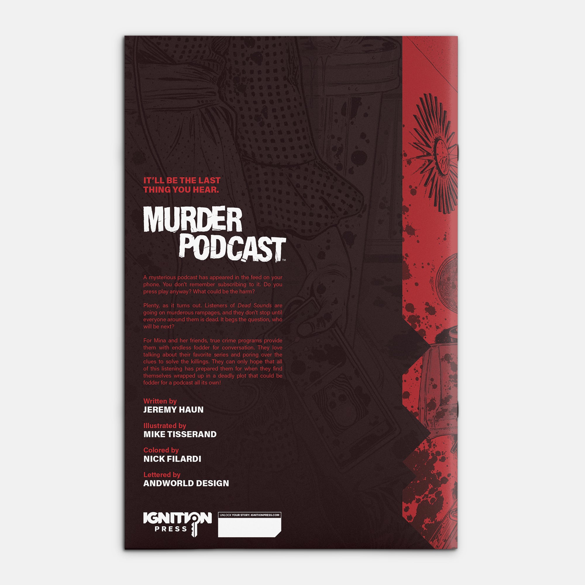 Murder Podcast #1 Cover G Jeremy Haun 2nd Printing