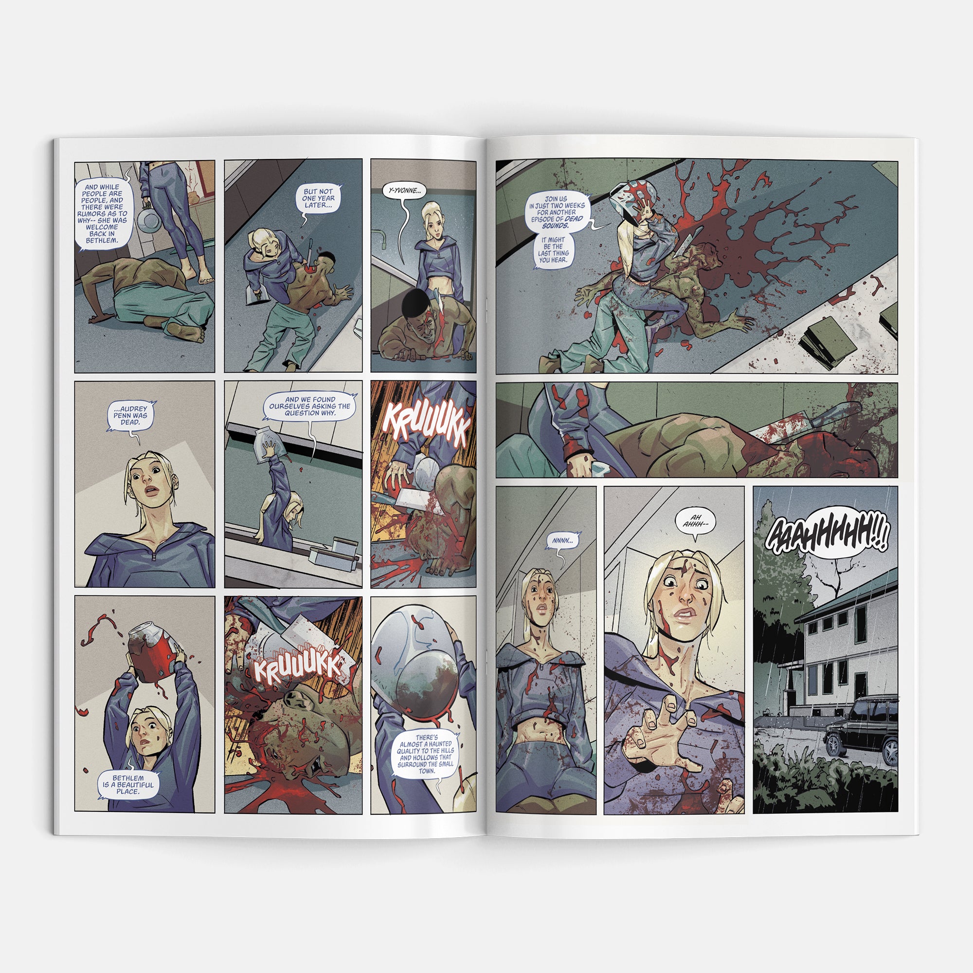 Murder Podcast #1 Cover G Jeremy Haun 2nd Printing