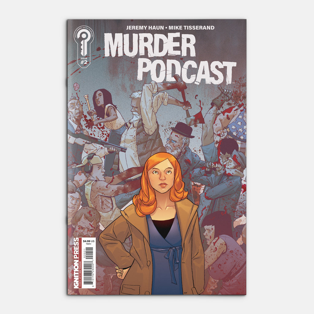 Murder Podcast #2 Cover B Mike Tisserand