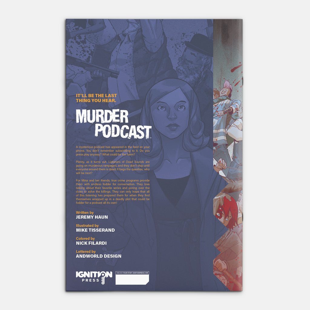 Murder Podcast #2 Cover B Mike Tisserand