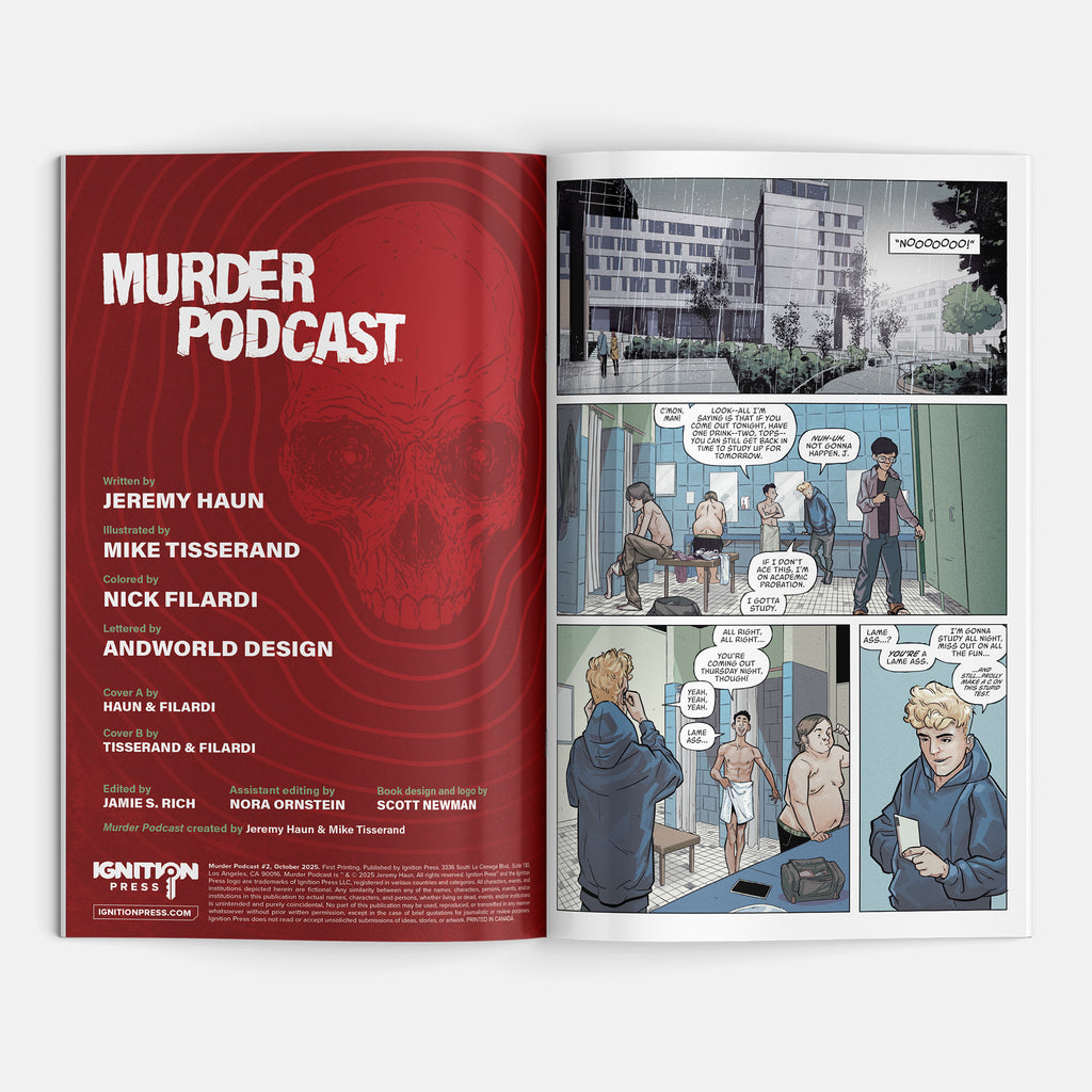 Murder Podcast #2 Cover A Jeremy Haun