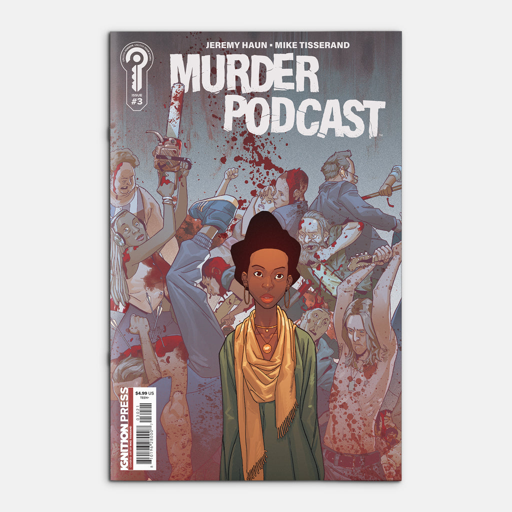 Murder Podcast #3 Cover B Mike Tisserand