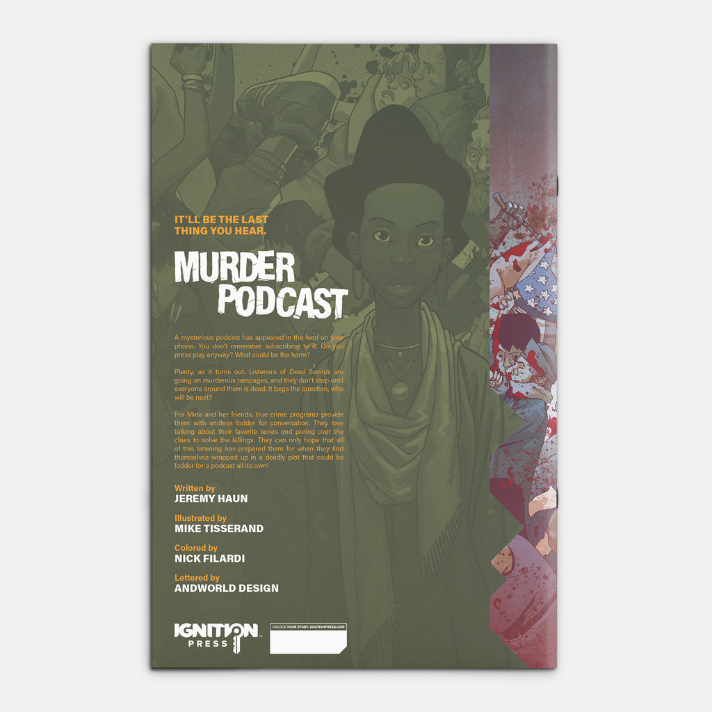 Murder Podcast #3 Cover B Mike Tisserand