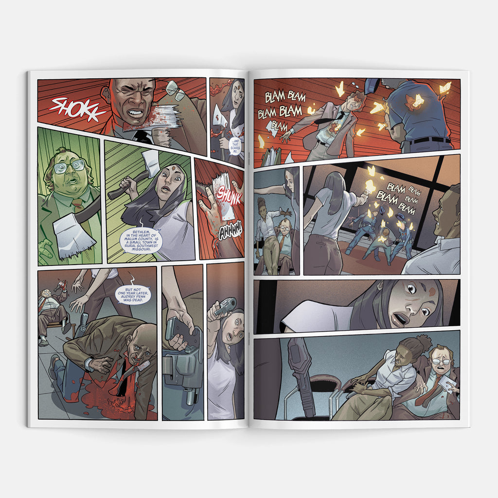 Murder Podcast #3 Cover B Mike Tisserand