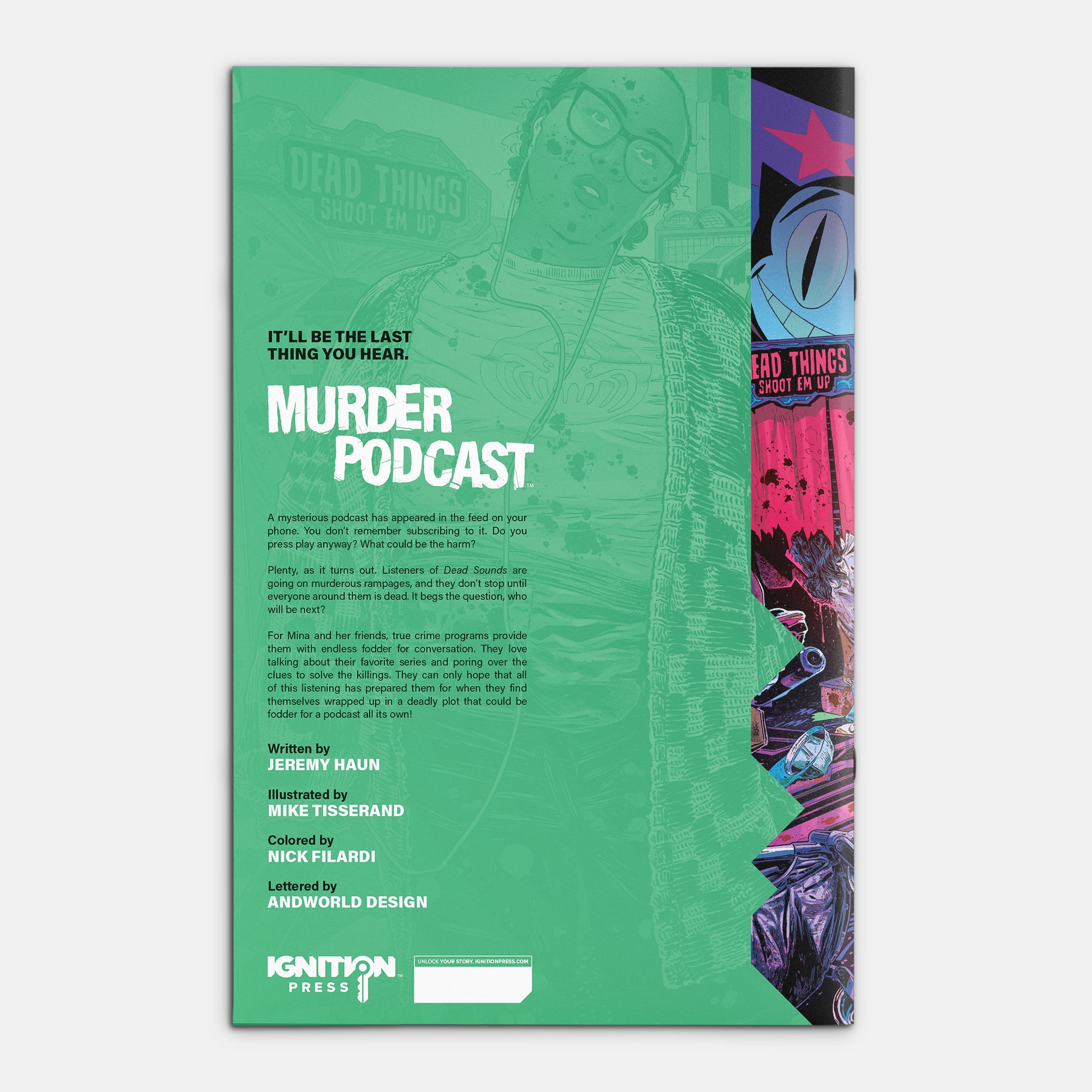 Murder Podcast #4 Cover A Jeremy Haun