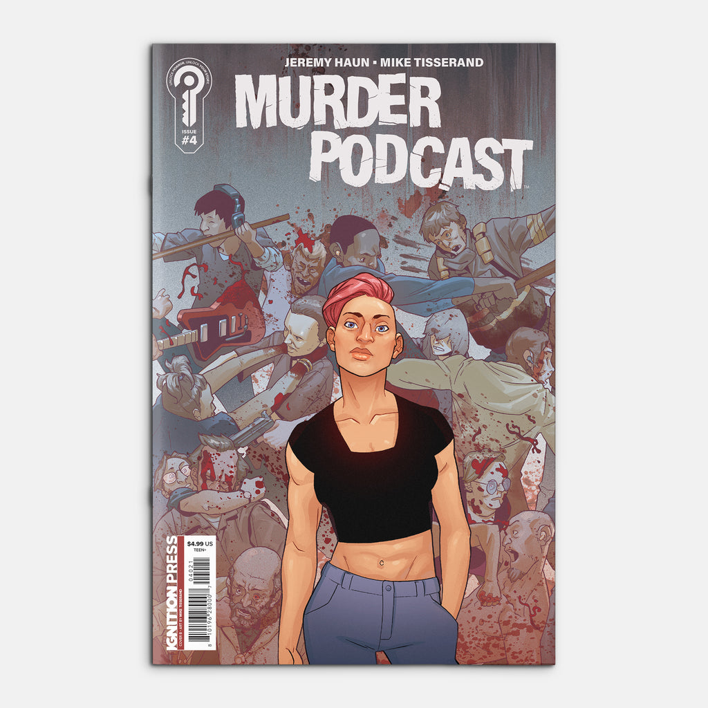 Murder Podcast #4 Cover B Mike Tisserand