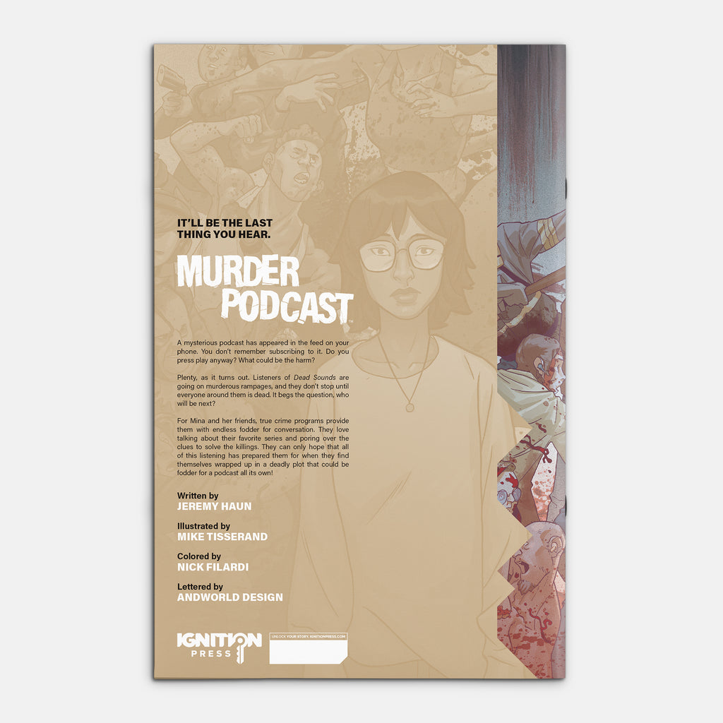 Murder Podcast #5 Cover B Mike Tisserand Connected