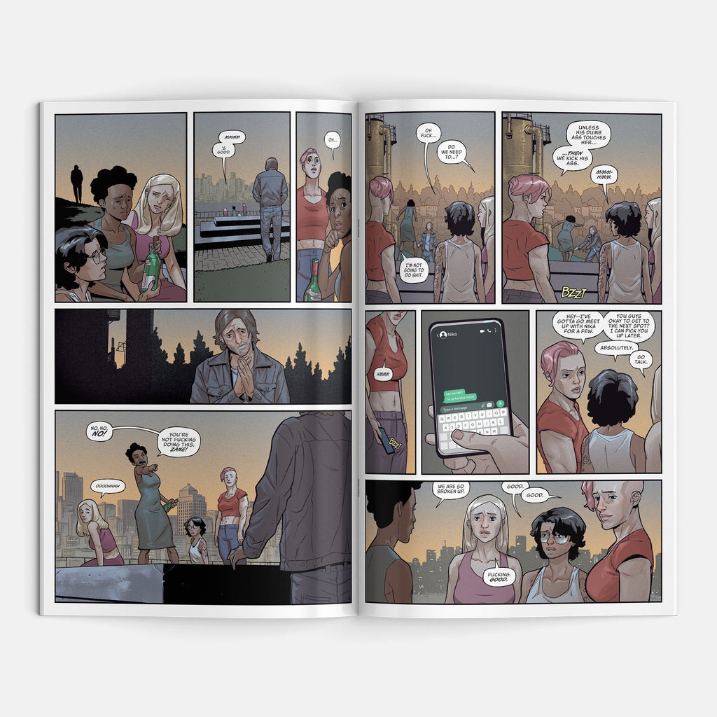 Murder Podcast #5 Cover B Mike Tisserand Connected