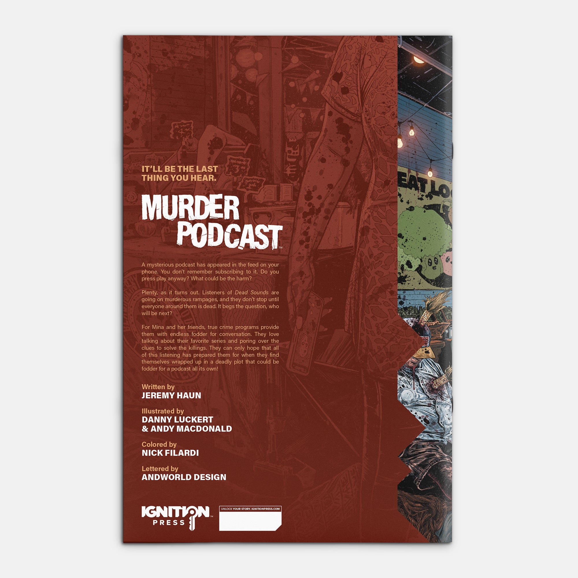 Murder Podcast #7 Cover A Jeremy Haun