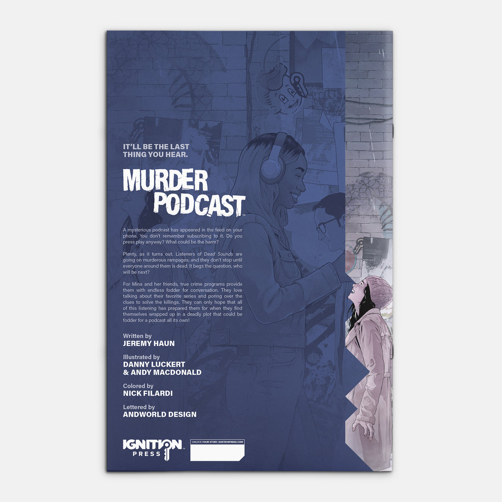 Murder Podcast #7 Cover B Danny Luckert