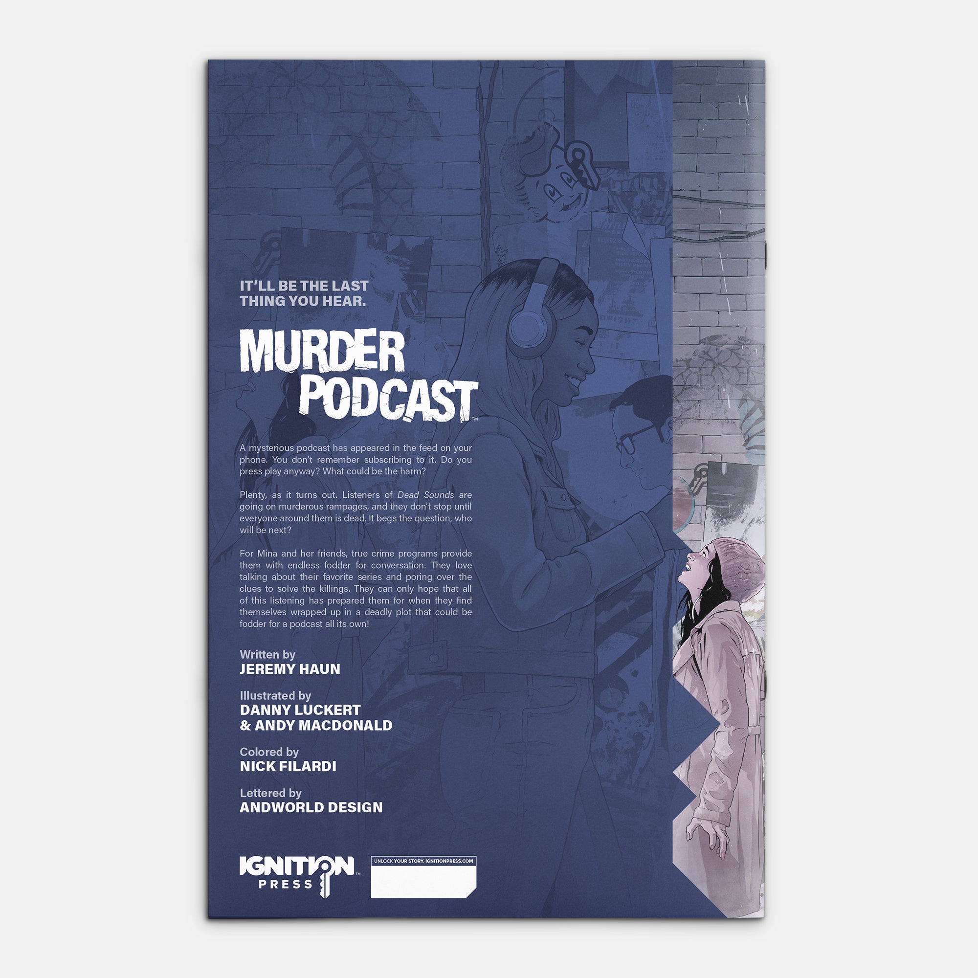 Murder Podcast #7 Cover B Danny Luckert