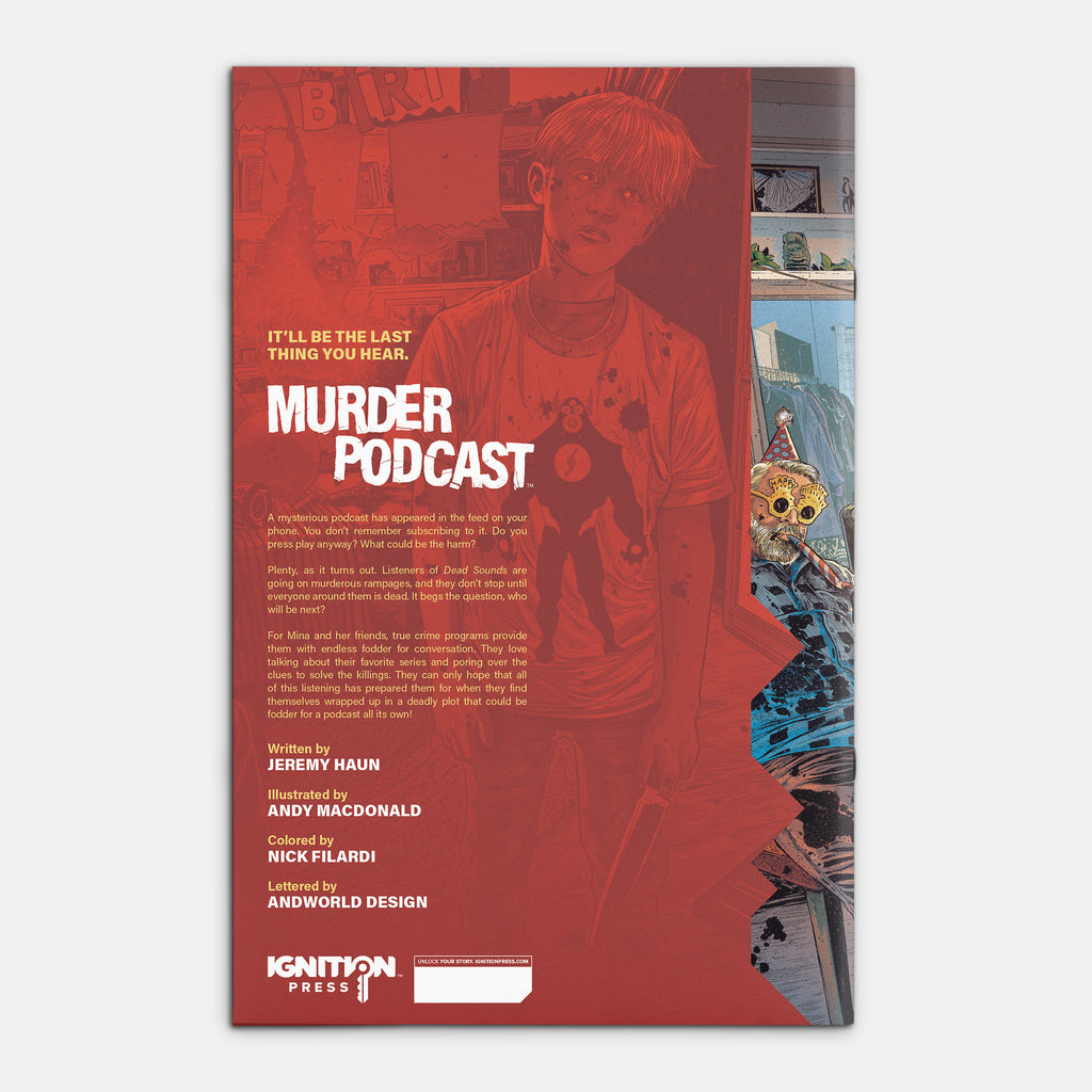 Murder Podcast #8 Cover A Jeremy Haun