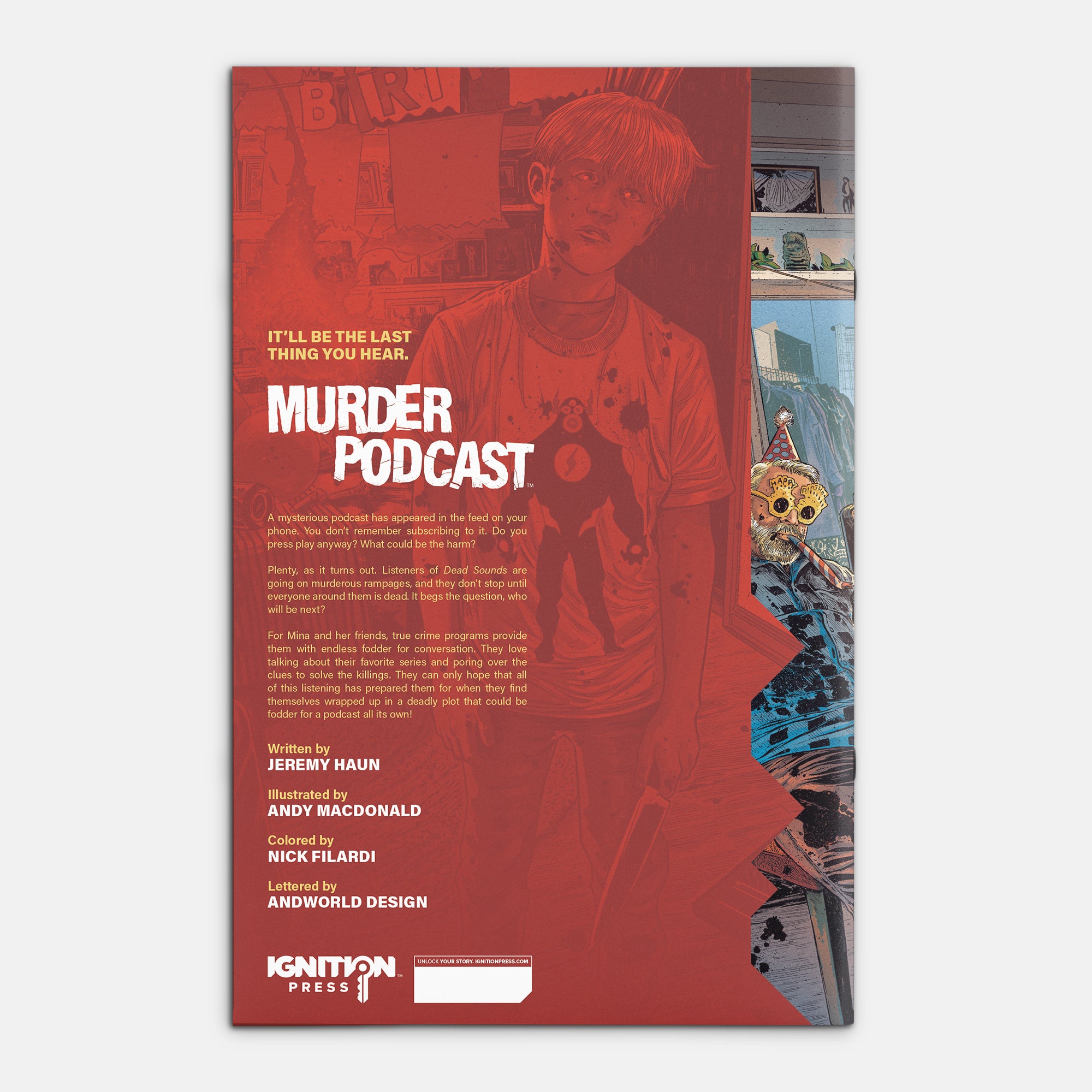Murder Podcast #8 Cover A Jeremy Haun