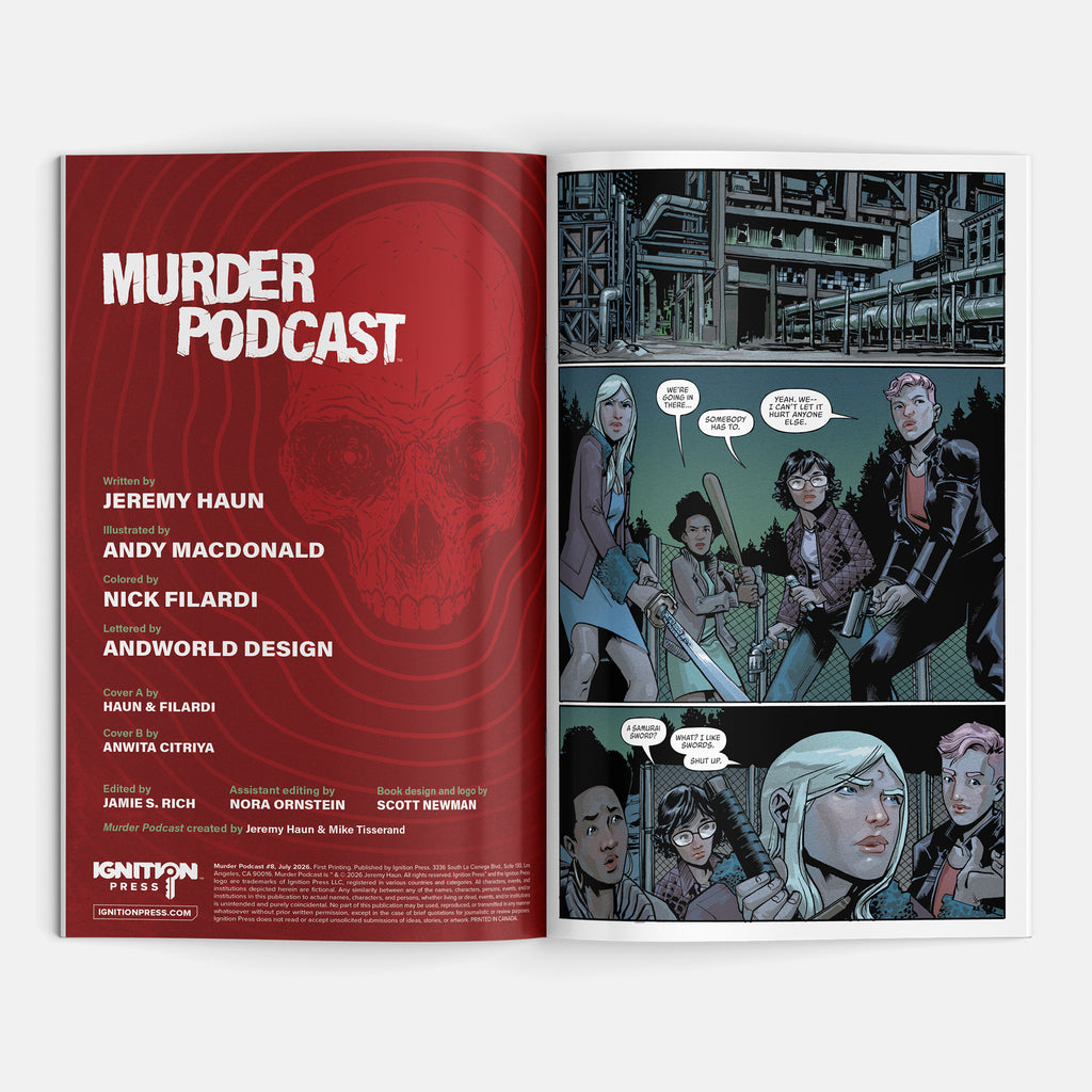 Murder Podcast #8 Cover A Jeremy Haun