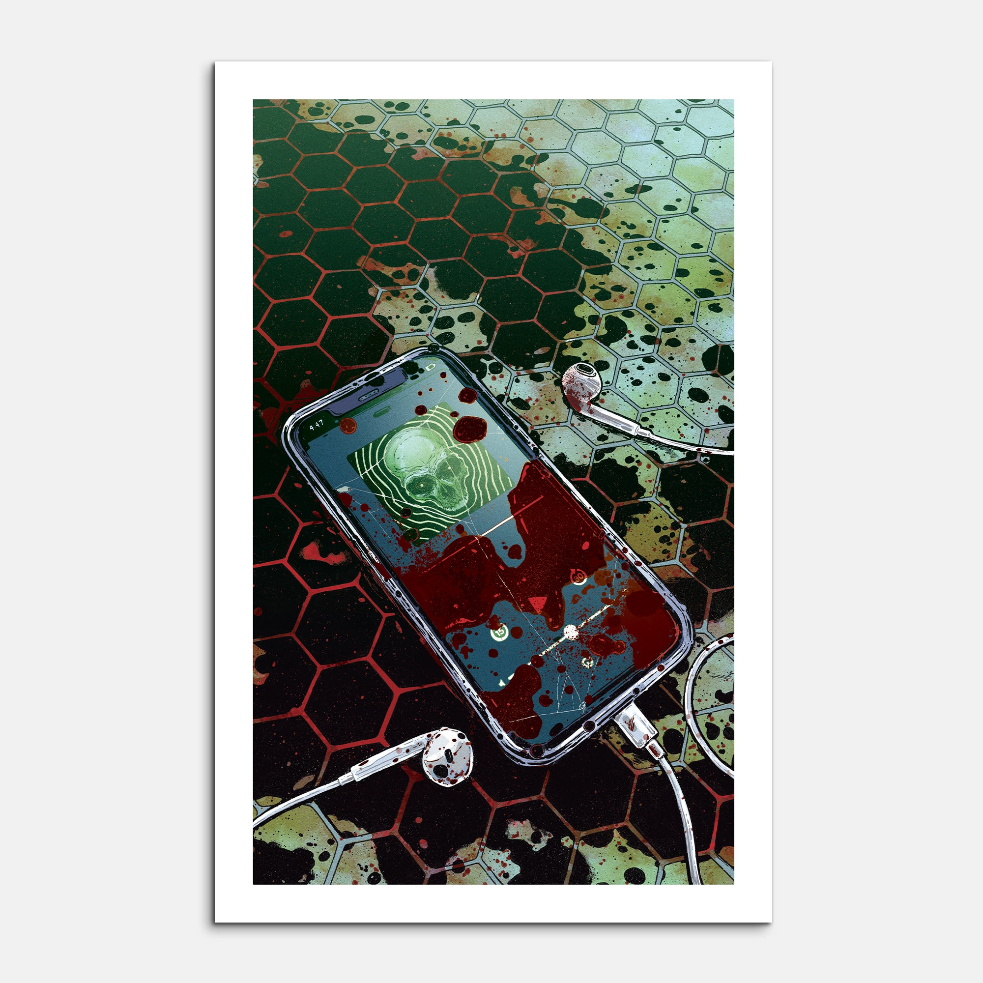 Murder Podcast: The Cold Open Jeremy Haun Art Print