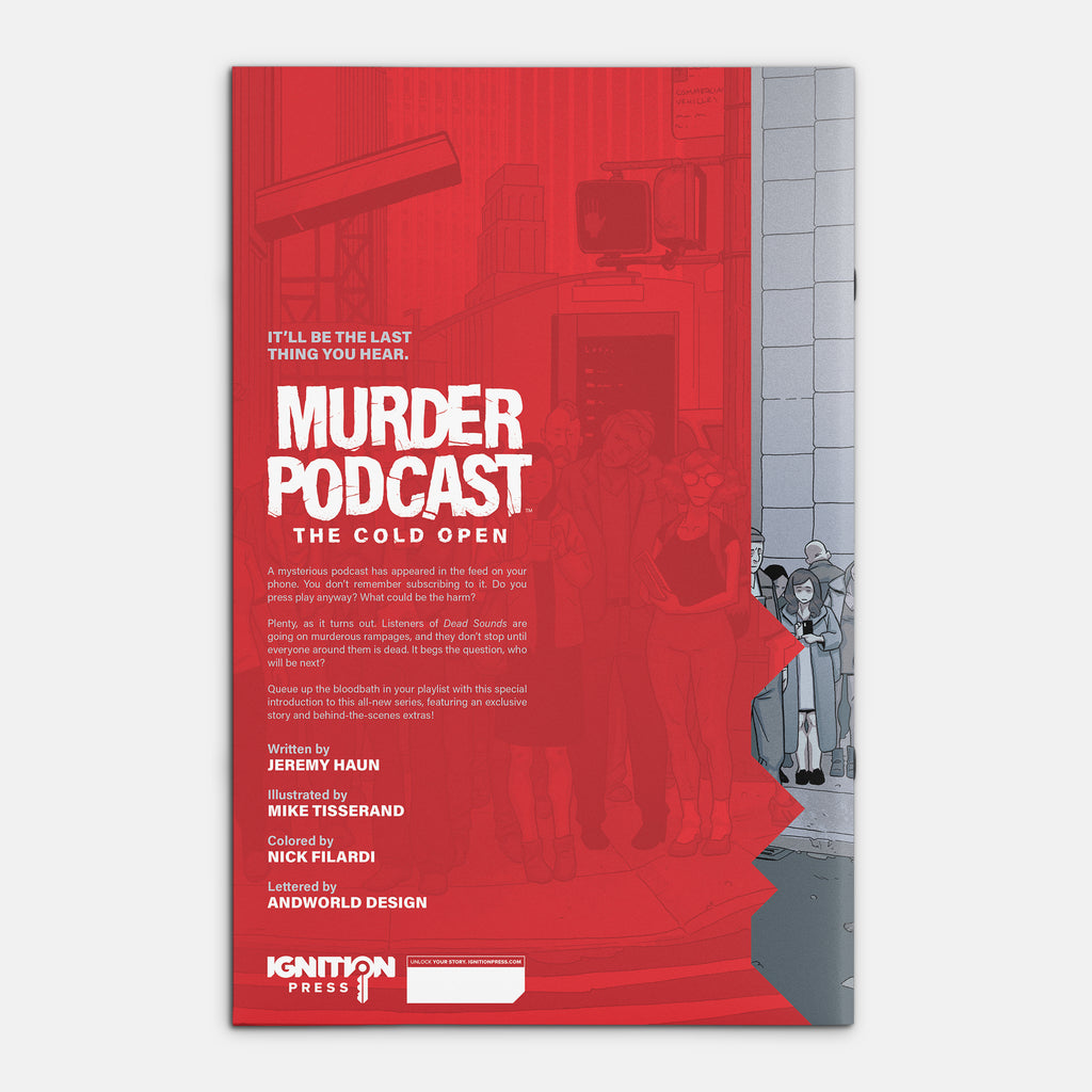 Murder Podcast: The Cold Open Cover B Mike Tisserand