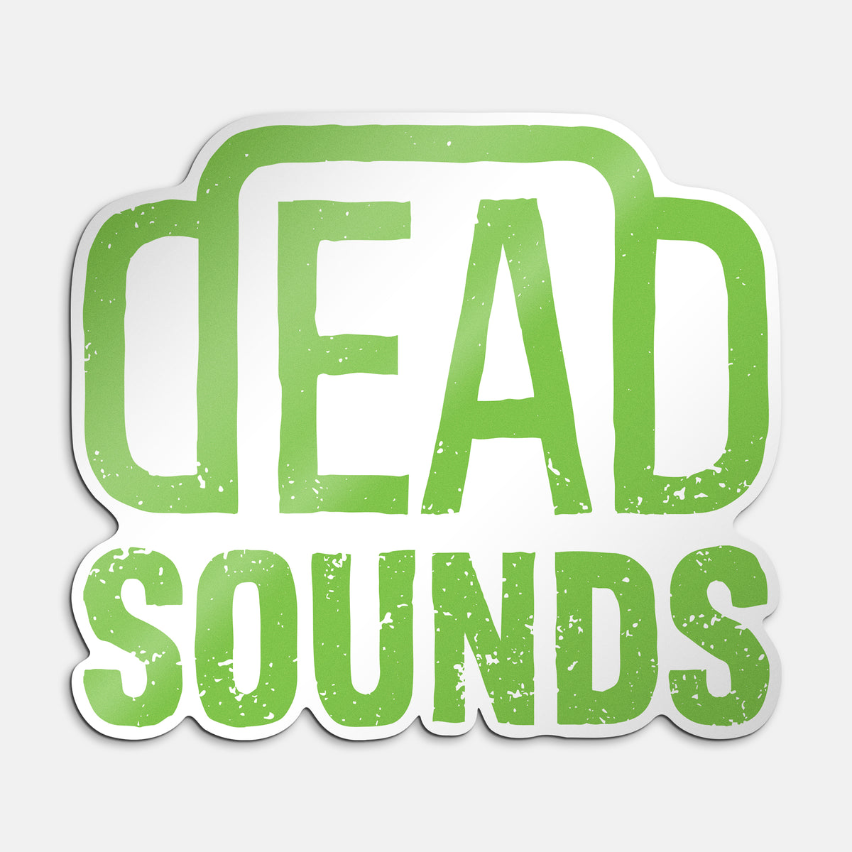 Murder Podcast Dead Sounds Logo Vinyl Sticker – Ignition Press
