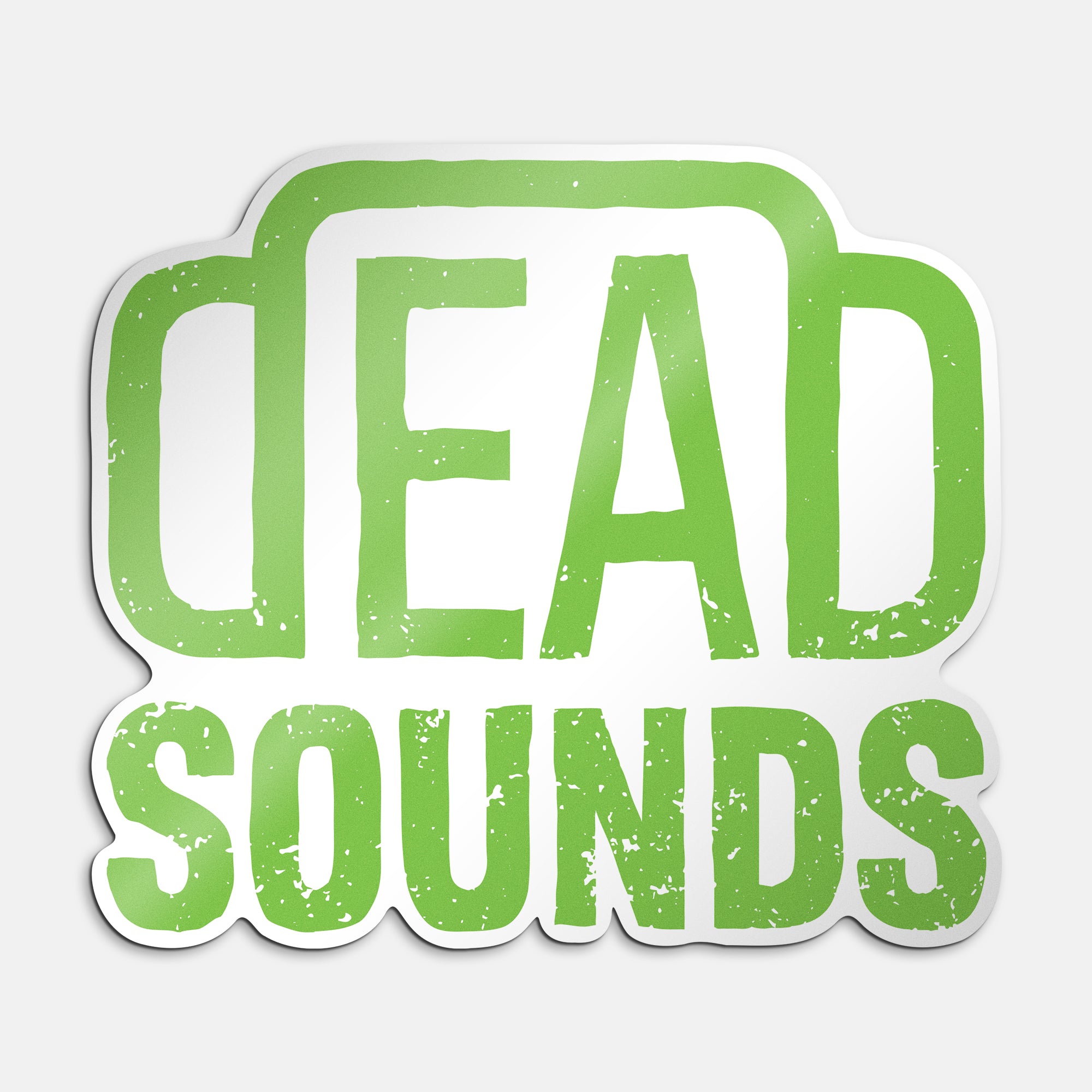 Murder Podcast Dead Sounds Logo Vinyl Sticker