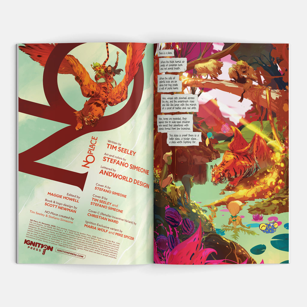 NO Place #1 Cover A Stefano Simeone