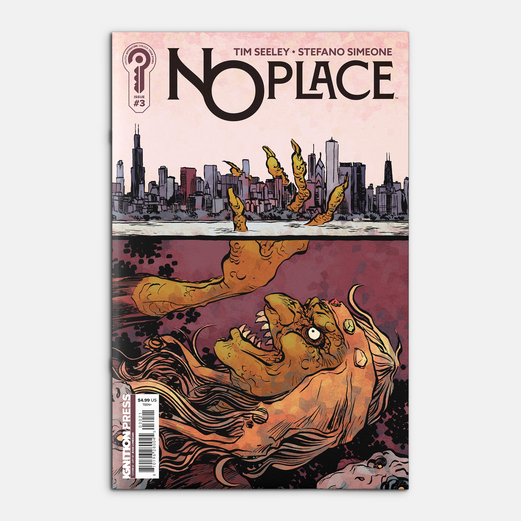 NO Place #3 Cover B Jesse Lonergan