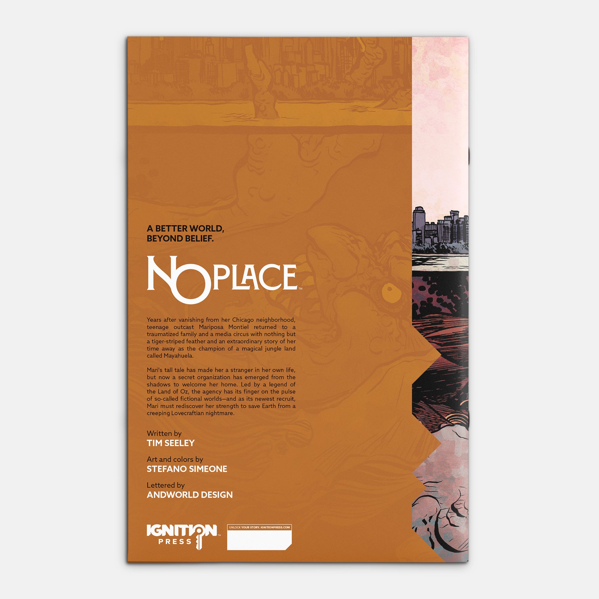 NO Place #3 Cover B Jesse Lonergan