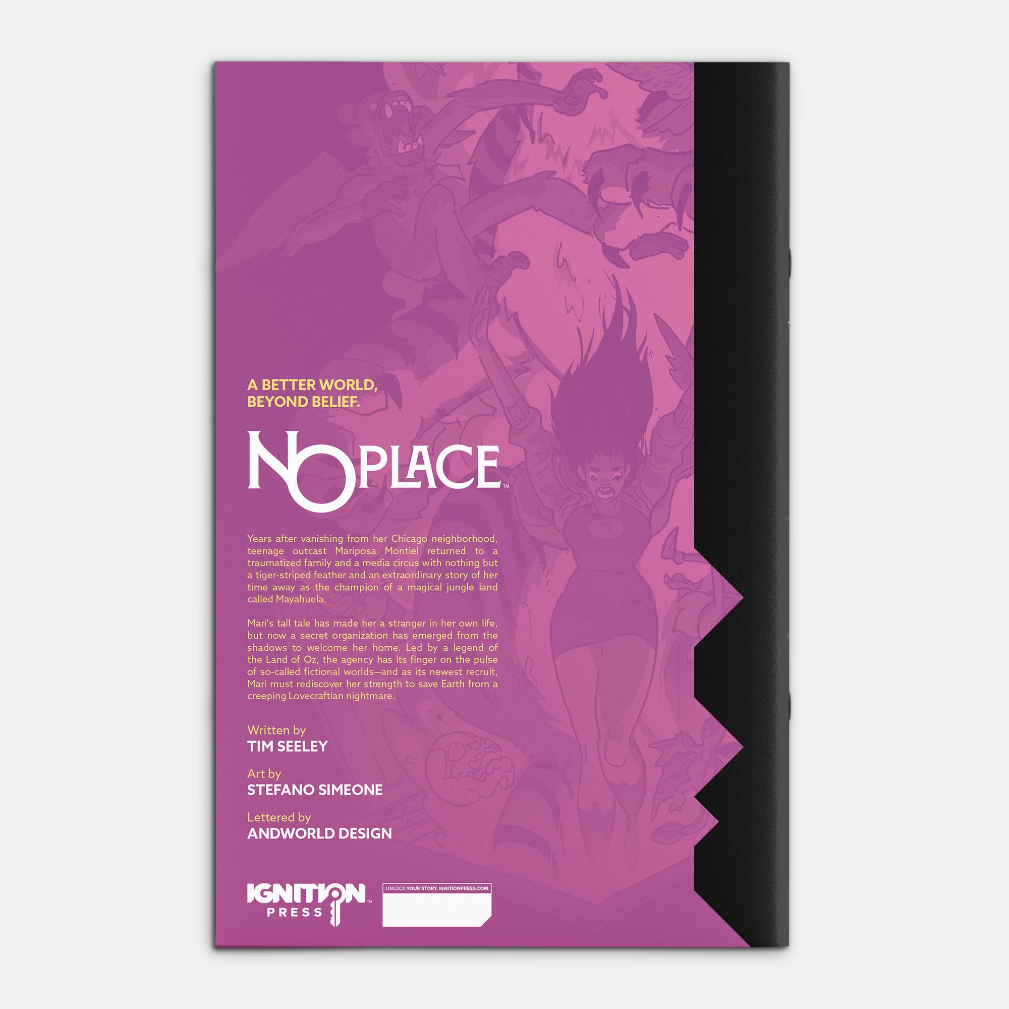 NO Place #4 Cover B Riley Rossmo