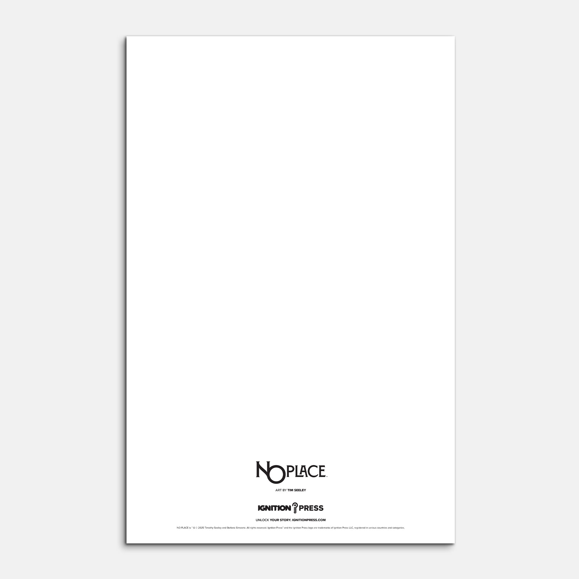 NO Place #1 Tim Seeley Art Print