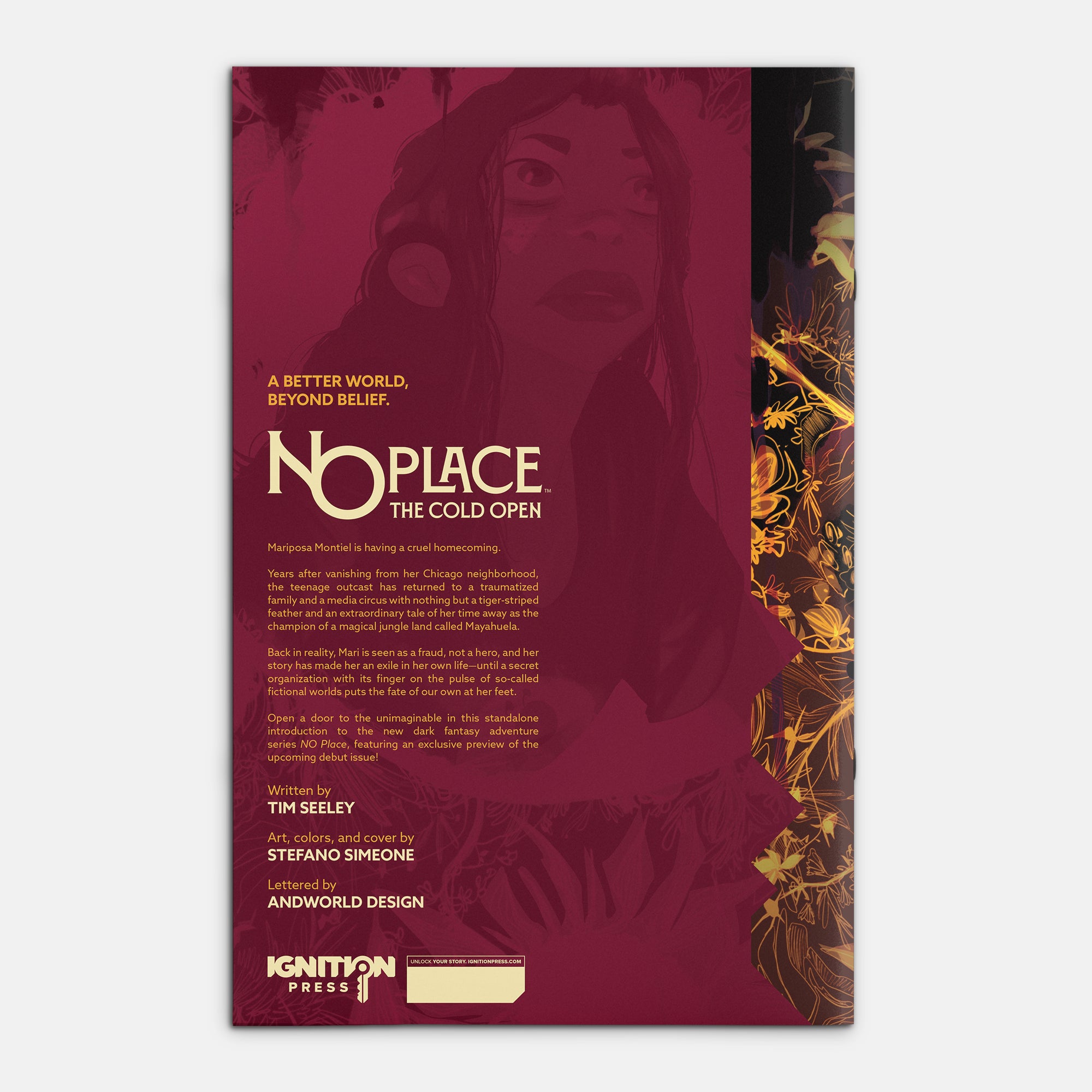 NO Place: The Cold Open Cover A Stefano Simeone