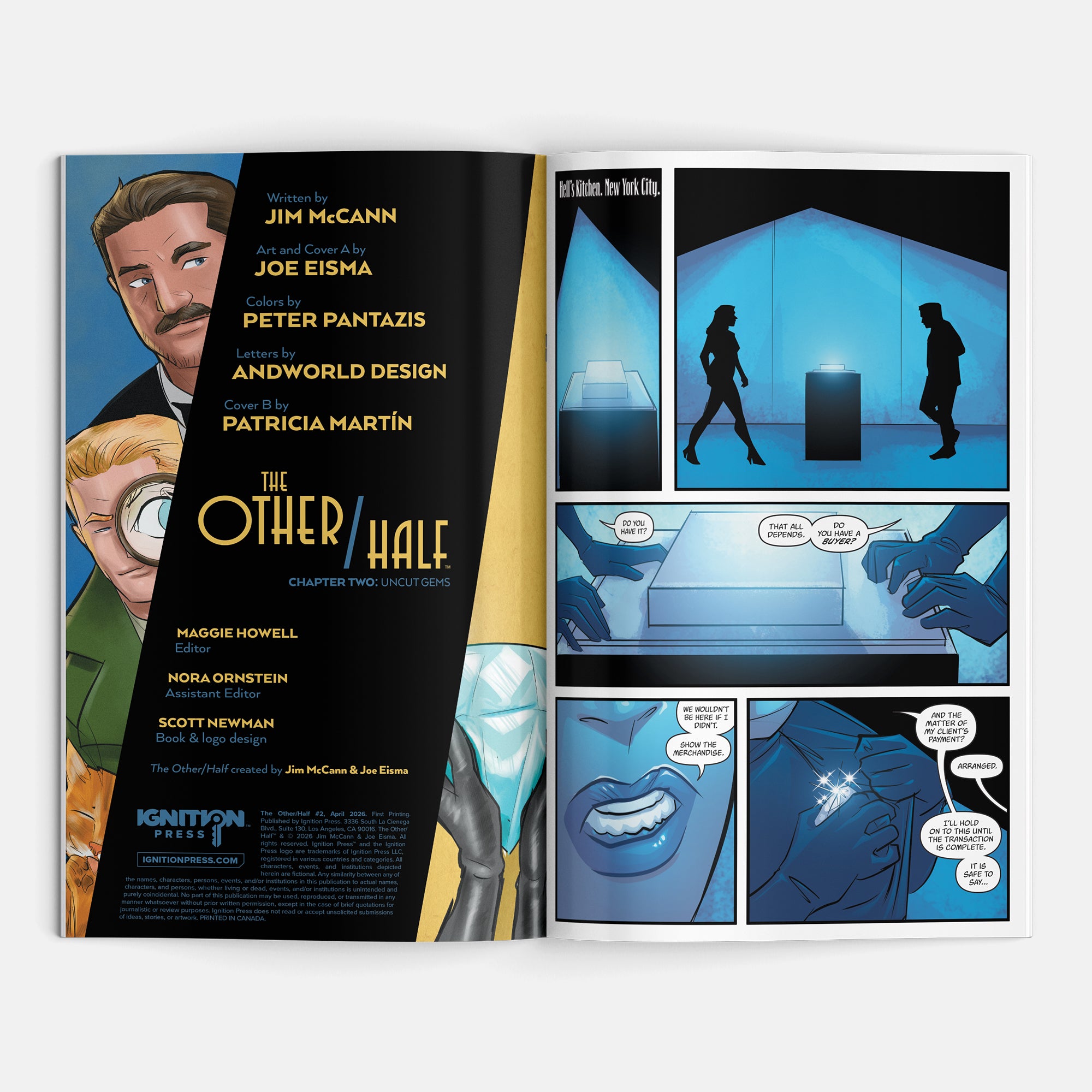 The Other/Half #2 Cover B Patricia Martín