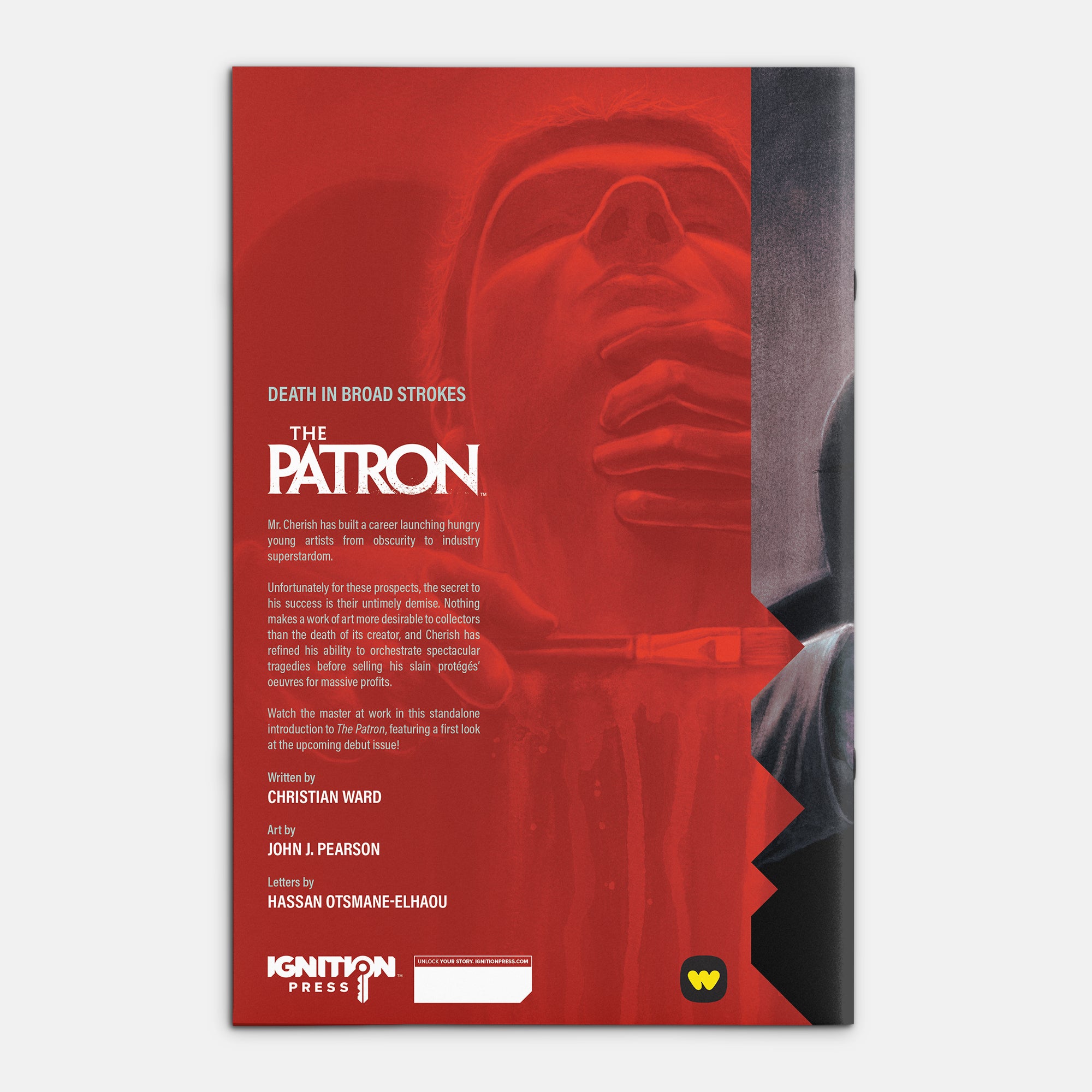 The Patron: The Cold Open Cover B John J. Pearson