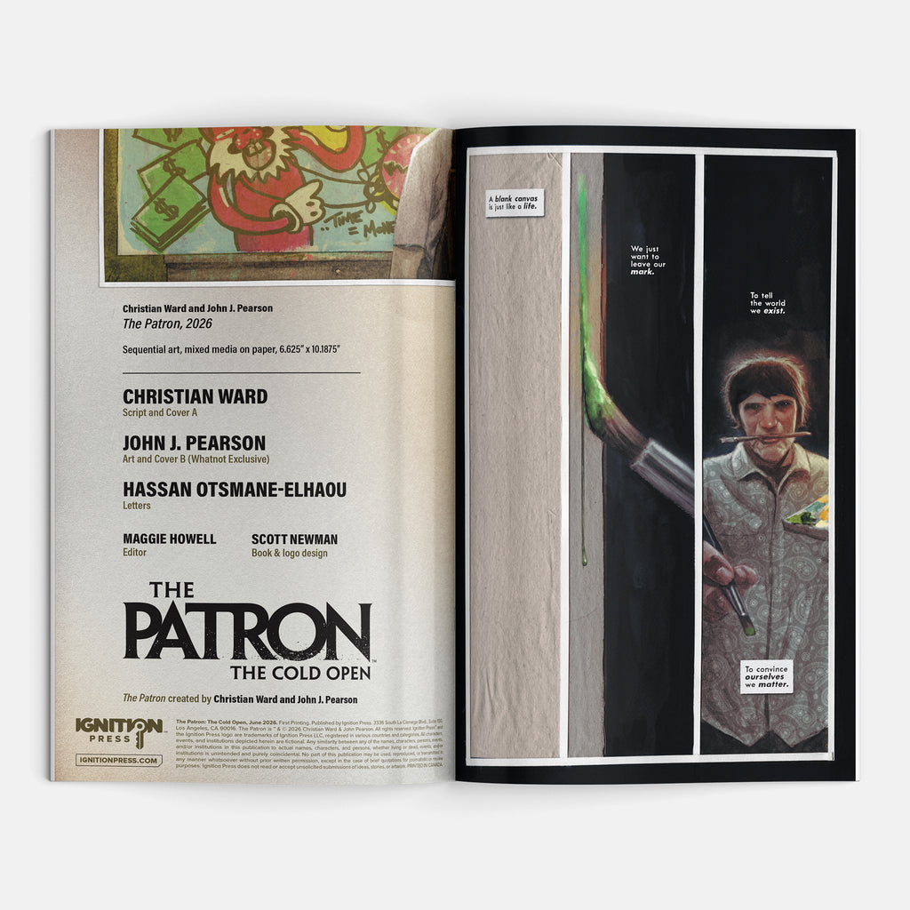 The Patron: The Cold Open Cover A Christian Ward