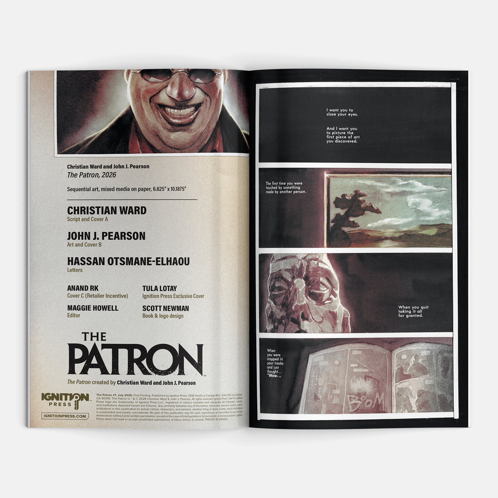 The Patron #1 Cover A Christian Ward