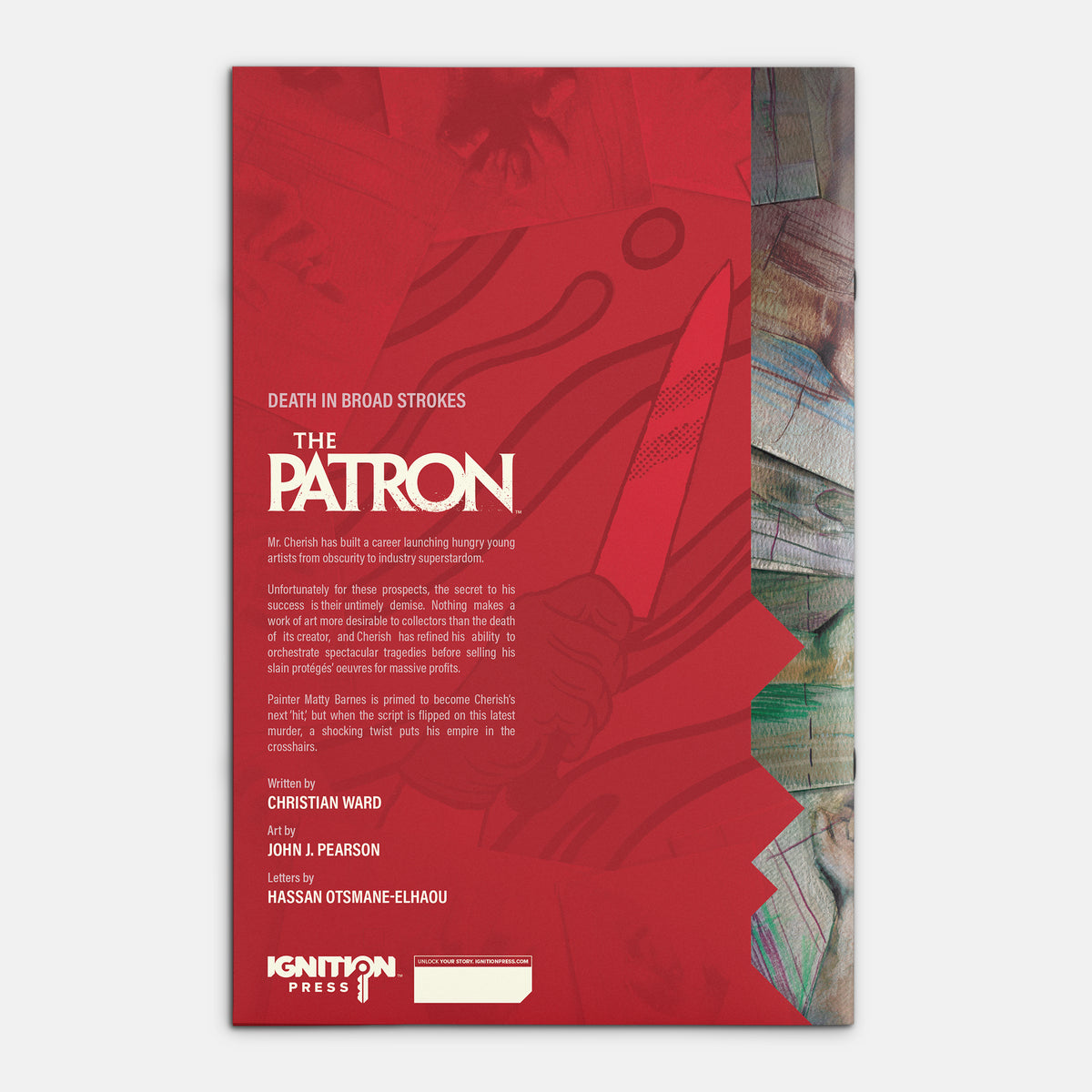 The Patron #2 Cover B John J. Pearson