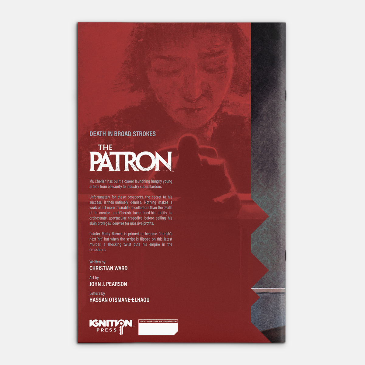 The Patron #3 Cover B John J. Pearson