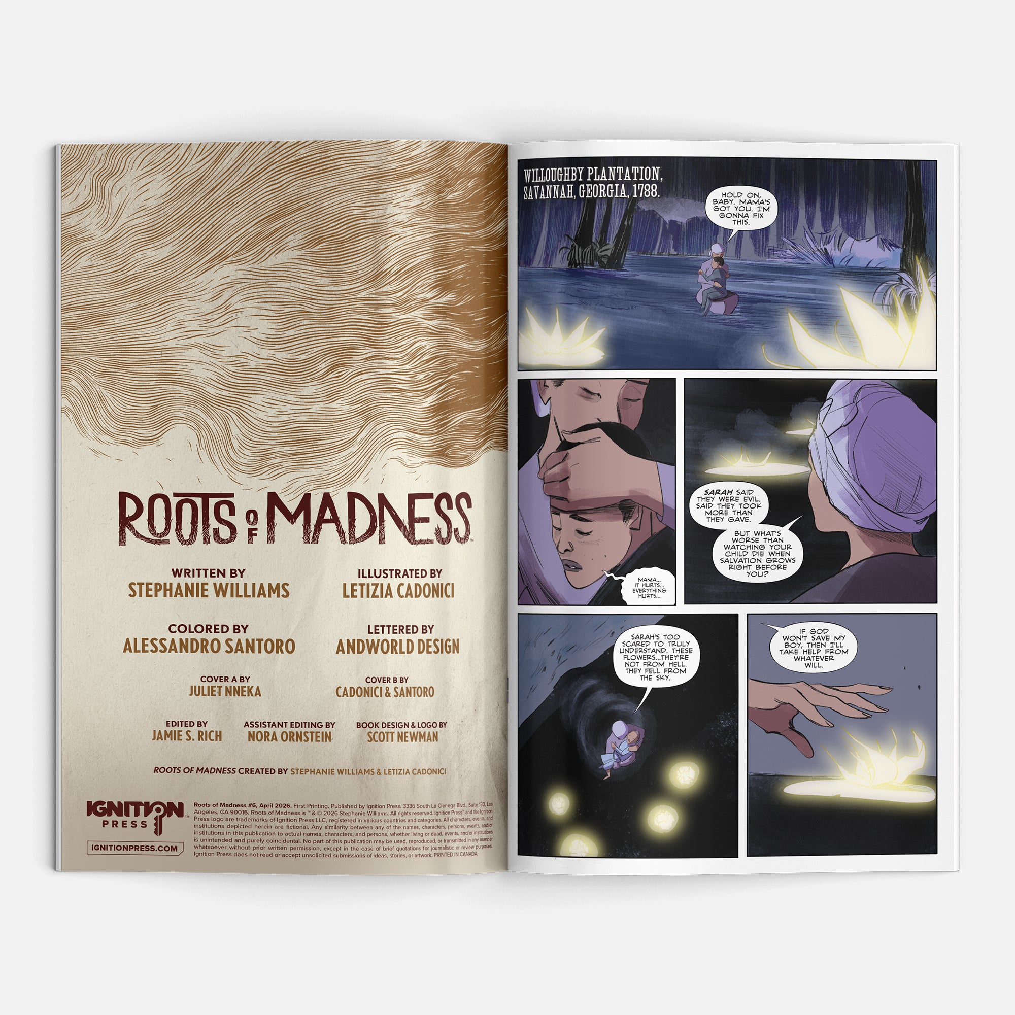 Roots of Madness #6 Cover A Juliet Nneka