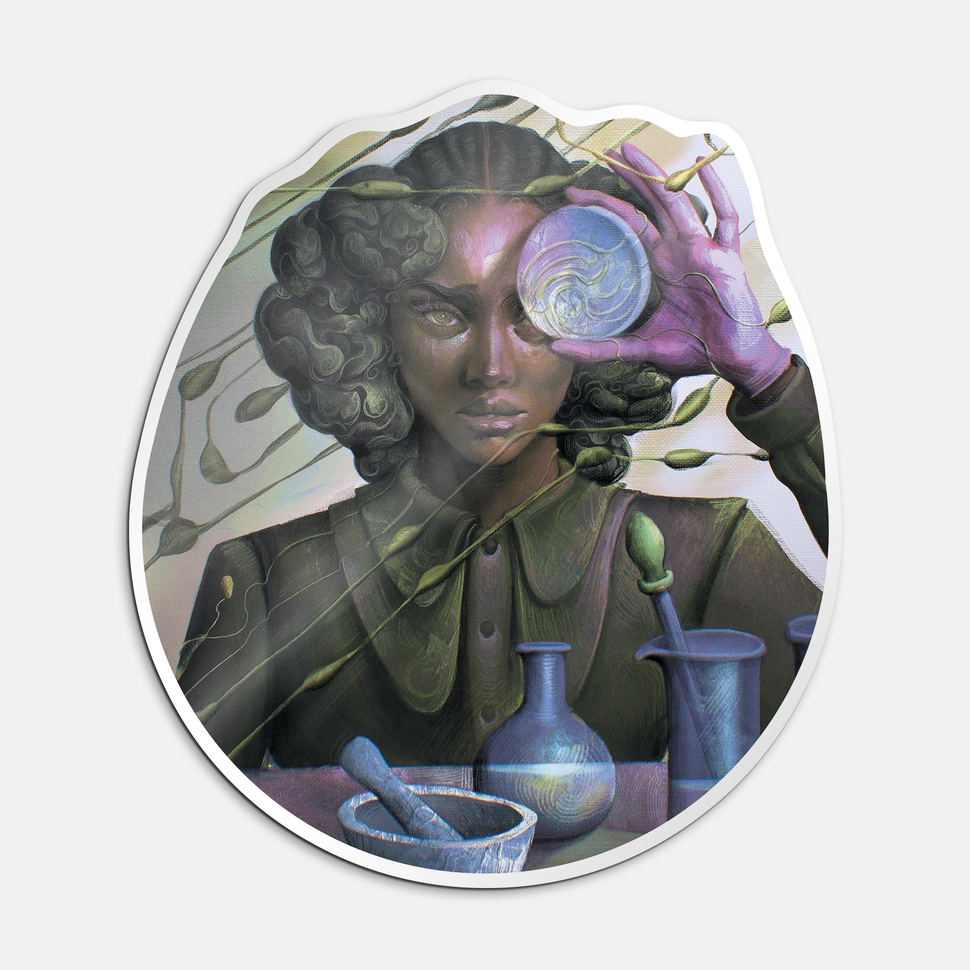 Roots of Madness Juliet Nneka Vinyl Sticker