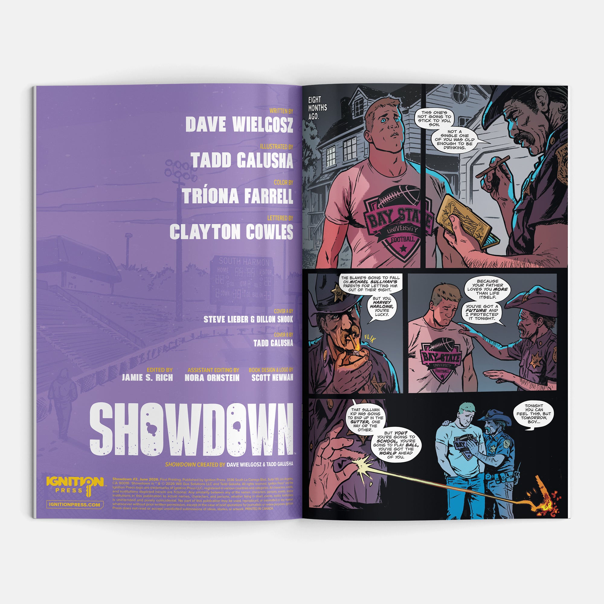 Showdown #2 Cover B Tadd Galusha